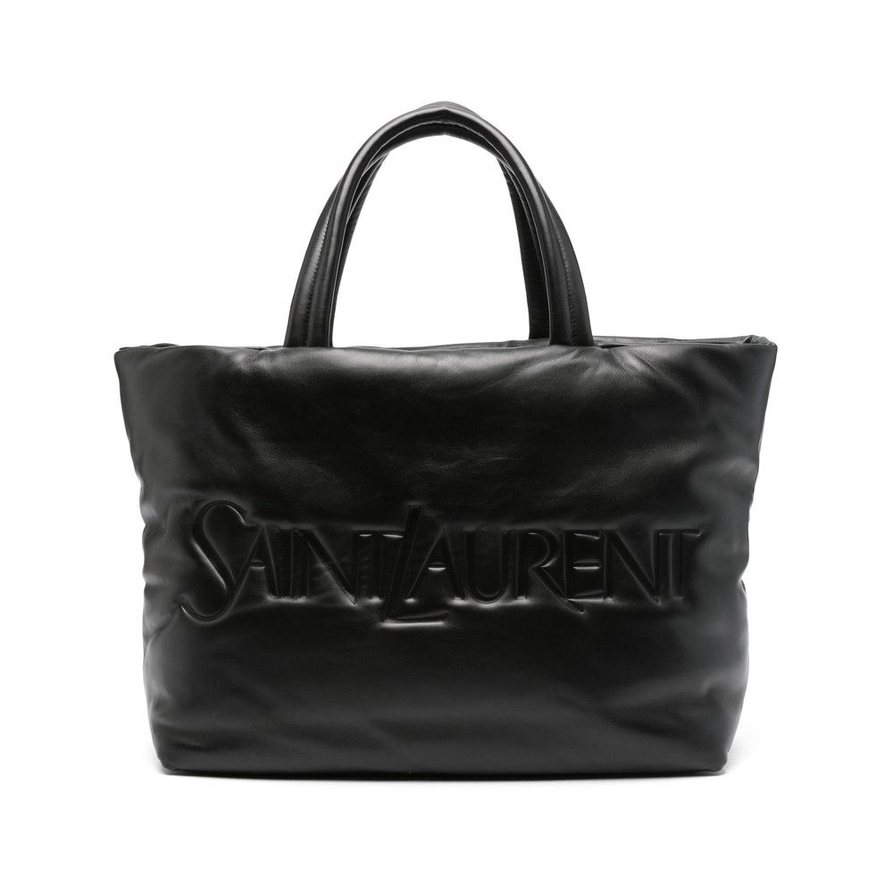 Saint Laurent Paris Saint Laurent BLACK Tote Bags Size ONE SIZE - 1 Thumbnail
