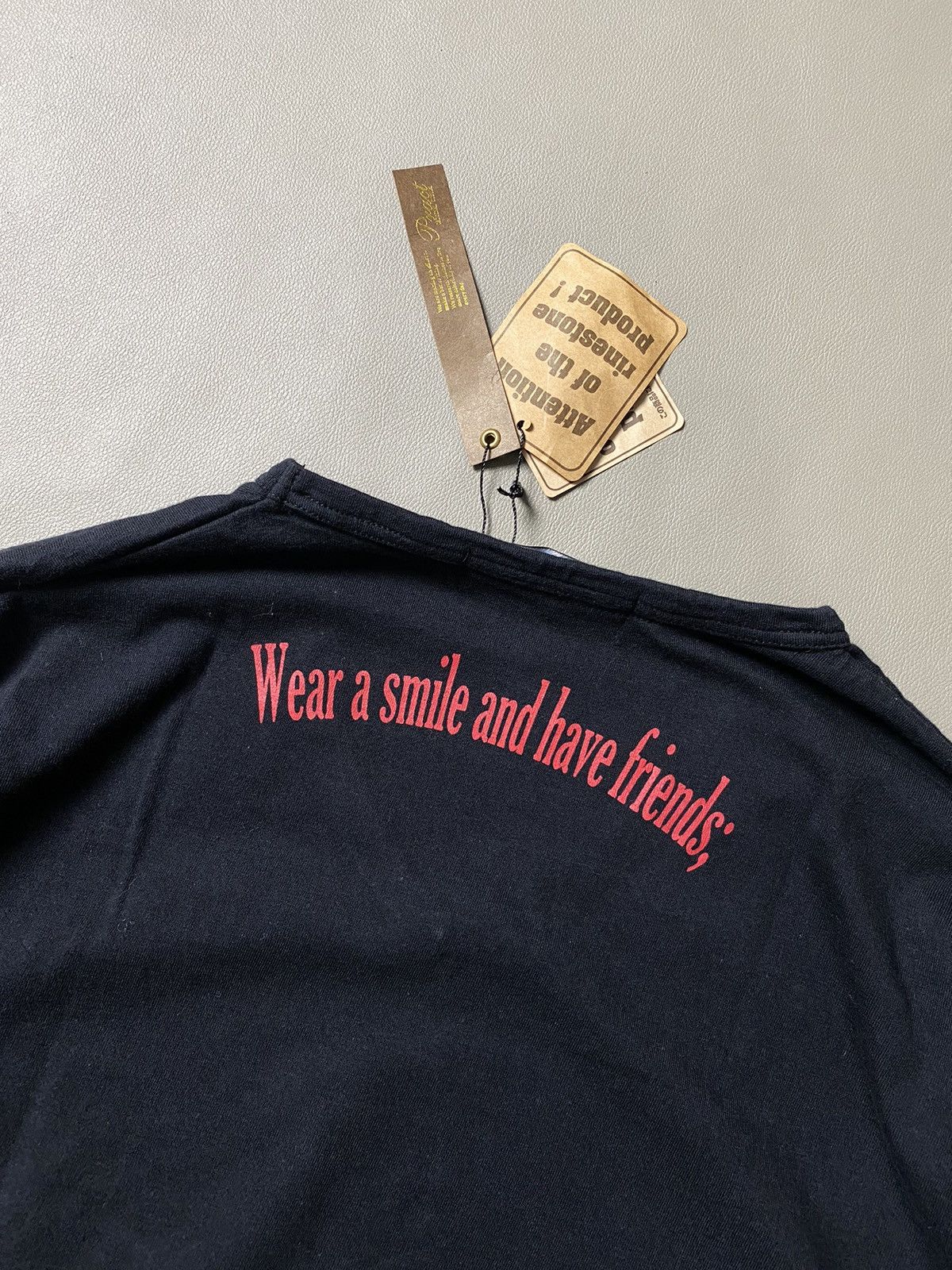 If Six Was Nine × Japanese Brand × Le Grande Bleu (L.G.B.) Pract Union Jack Poem Longsleeve Size US XL / EU 56 / 4 - 5 Thumbnail