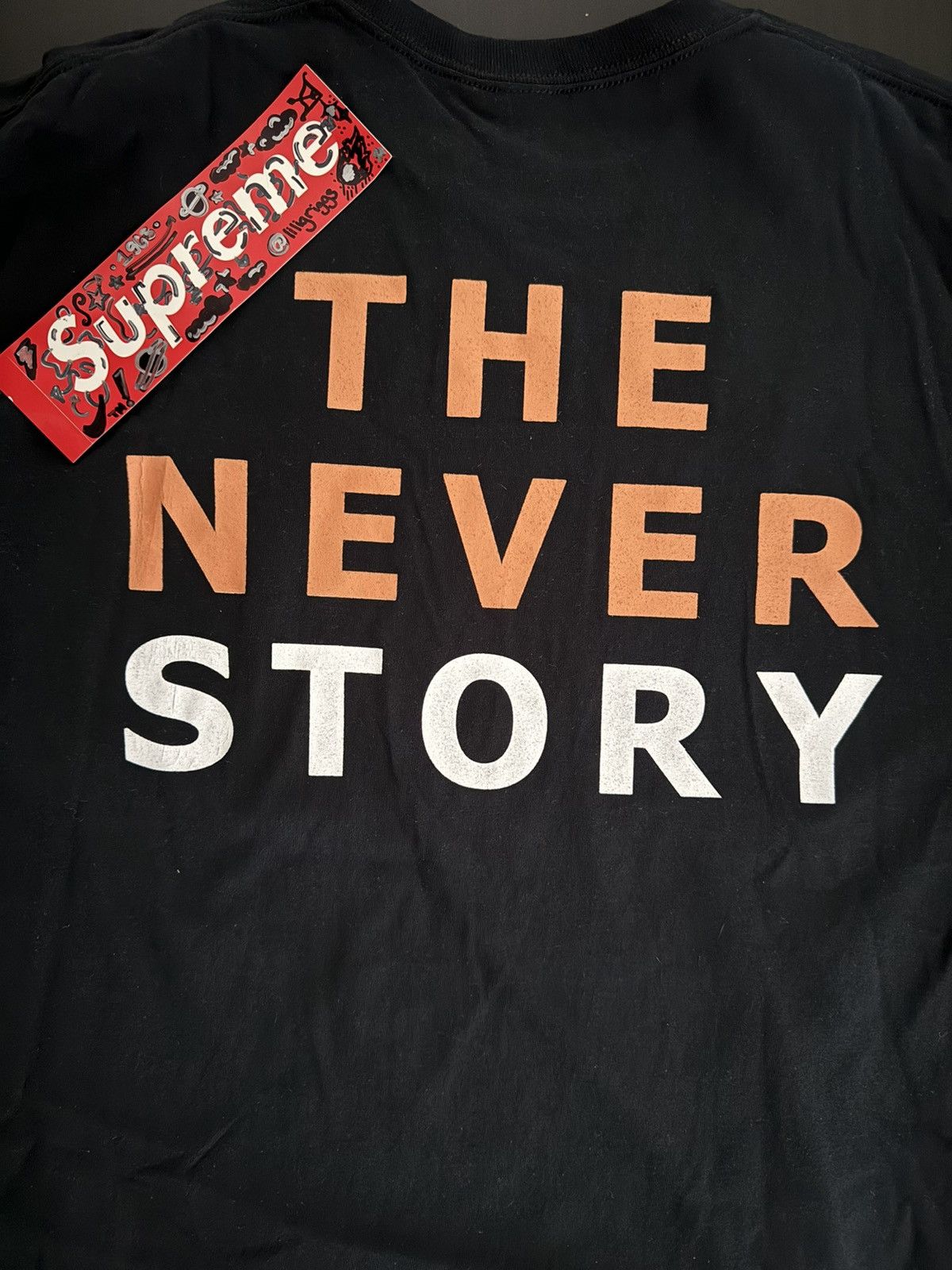 Dreamville × J. Cole × Kendrick Lamar RARE 2017 THE NEVER STORY JID ALBUM LONGSLEEVE TEE BLACK Size US XL / EU 56 / 4 - 2 Thumbnail