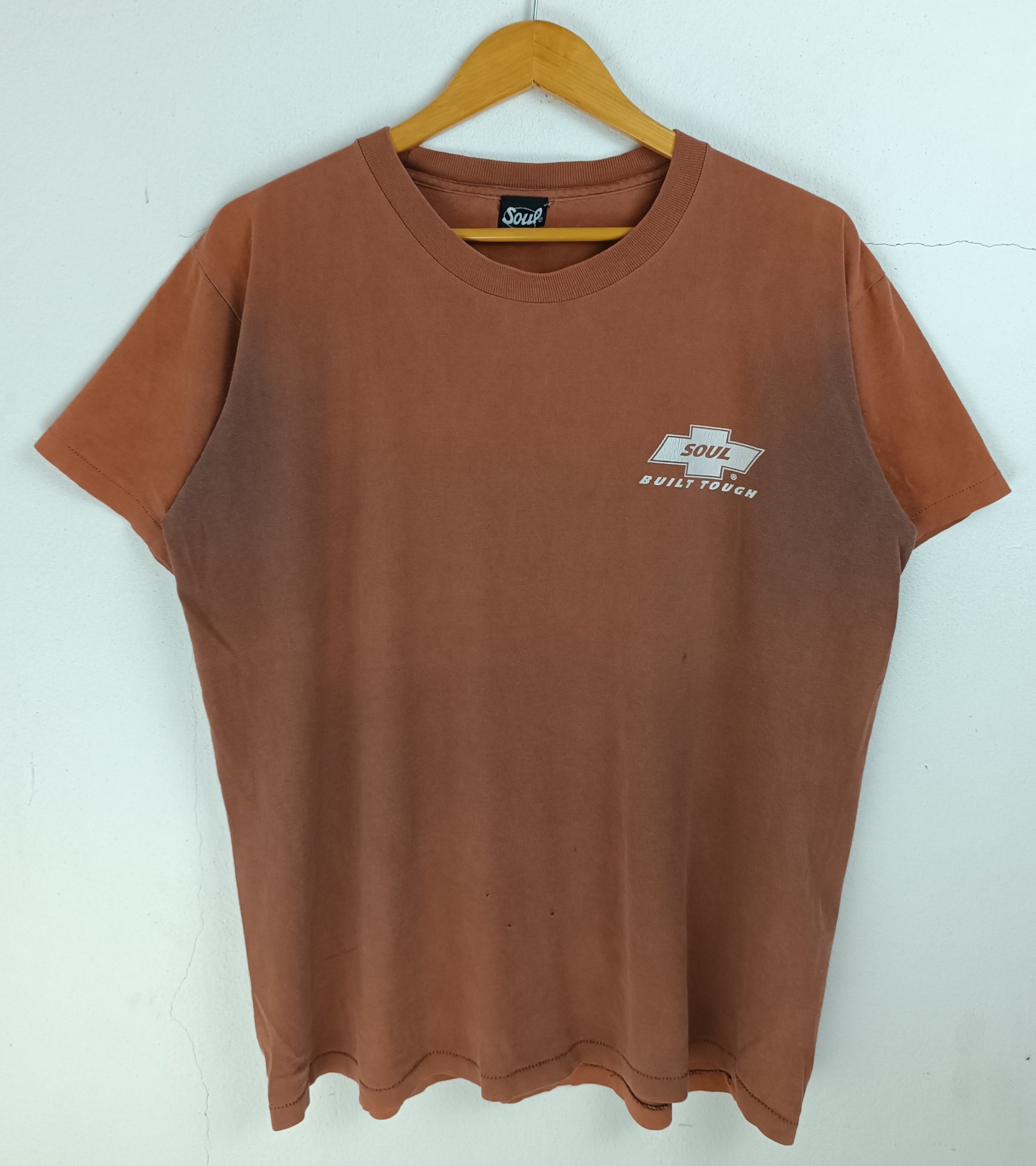 Ford VINTAGE 90'S SOUL ACID WASH CHEVY SINGLE STITCH VERY RARE Size US XL / EU 56 / 4 - 3 Thumbnail