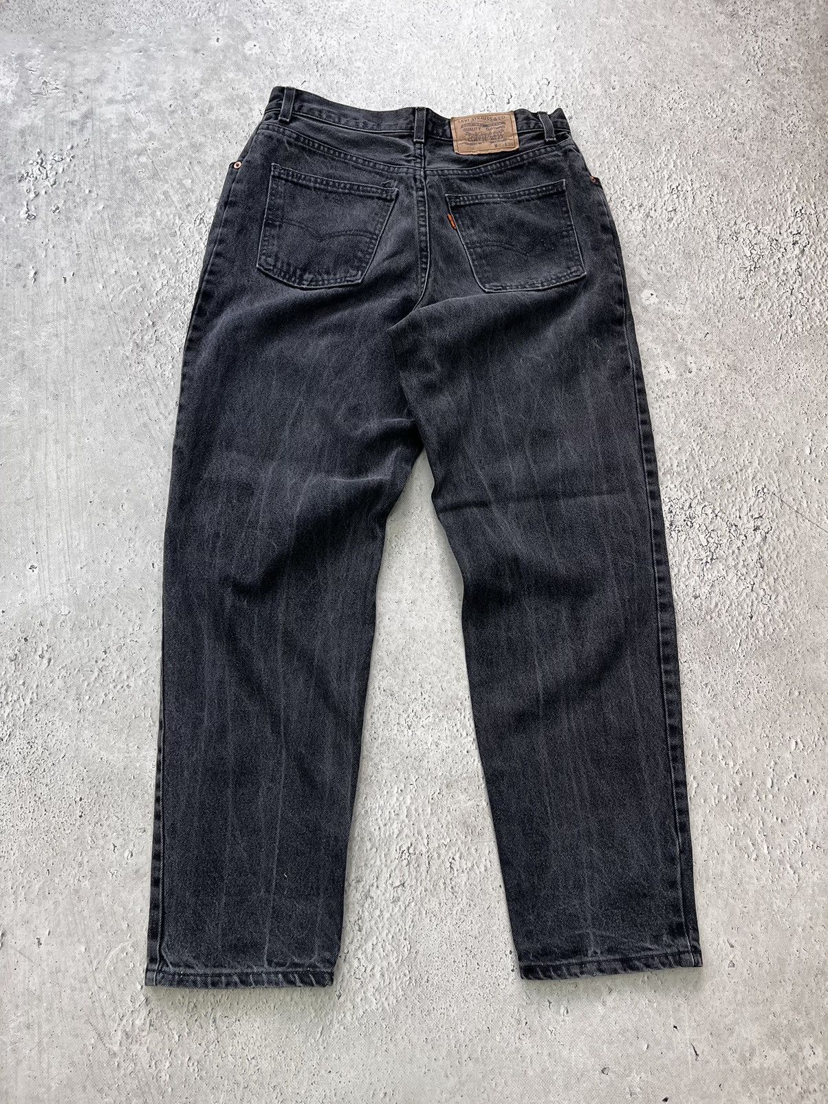 Levi's Vintage Clothing × Vintage Vintage WASHED 90s USA LEVIS BAGGY CARPENER PANTS SILVER TAB Size US 32 / EU 48 - 1 Thumbnail