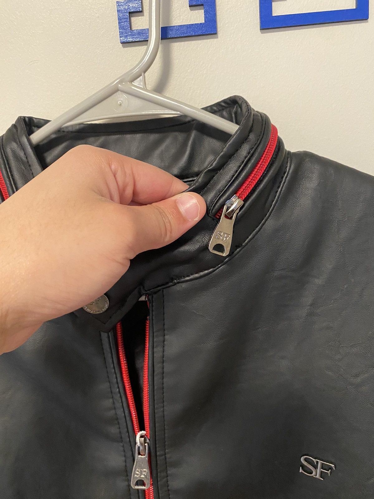 Genuine Leather Superlative Fashion Leather Jacket (Black) Size US L / EU 52-54 / 3 - 18 Thumbnail