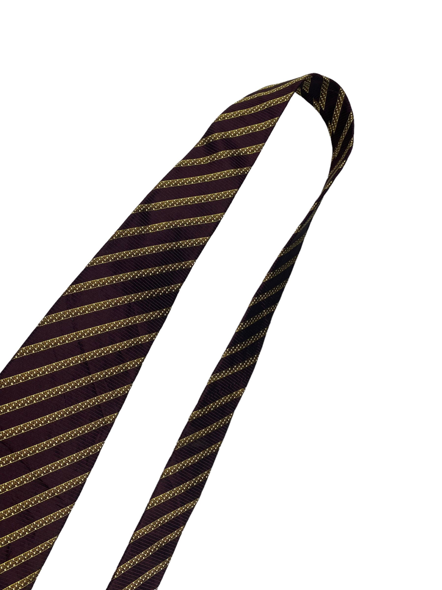 Paul Smith × Vintage Vintage Paul Smith England Silk Necktie – Designer Tie Size ONE SIZE - 4 Thumbnail