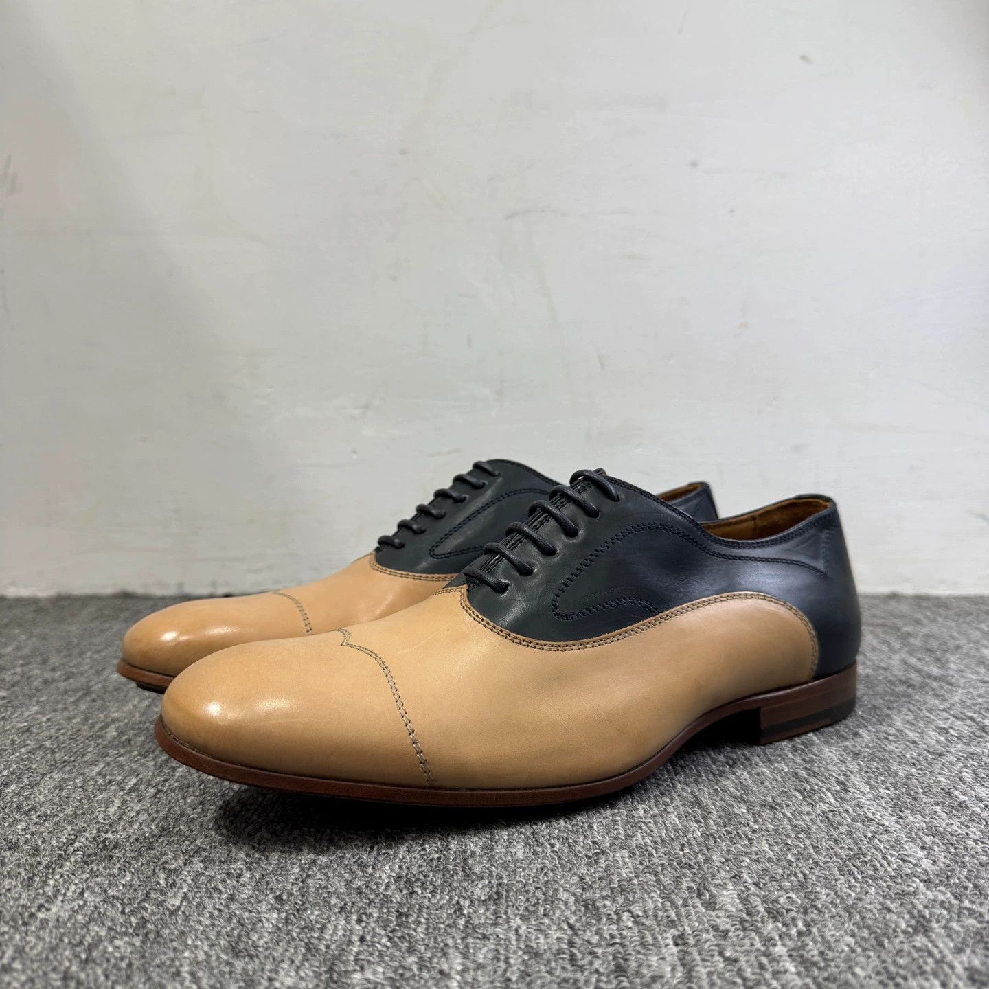 Alexander McQueen McQueen colorblock leather shoes 40 Size US 7 / EU 40 - 1 Thumbnail