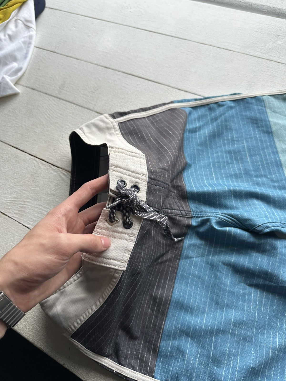 Quiksilver 🚨Vintage Quiksilver Shorts Big Logo Y2K Style 90s Surfing Size US 28 / EU 44 - 5 Thumbnail