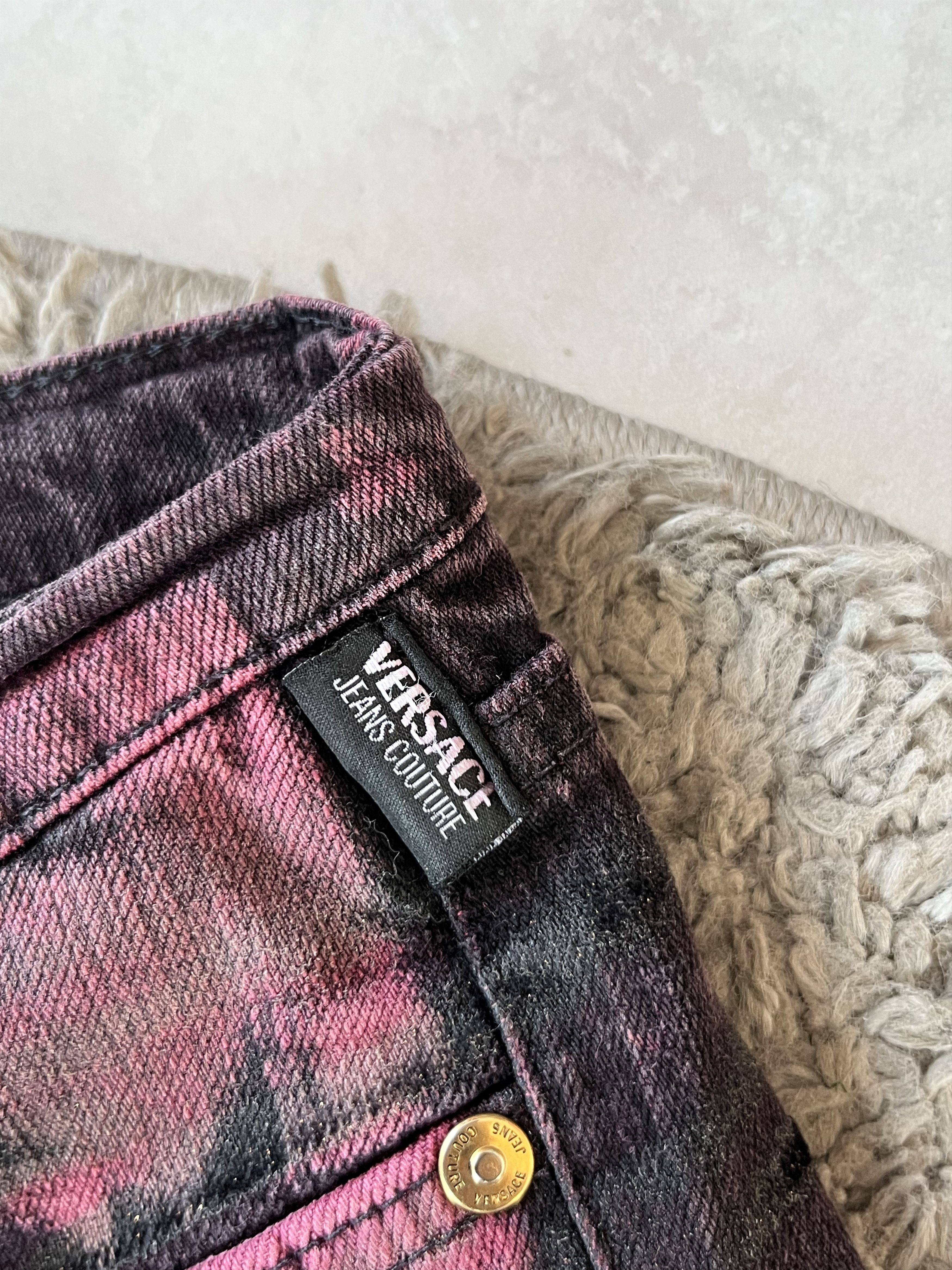 Versace Jeans Couture Vintage Luxury Versace Jeans Very Rare Avant-Garde Size 27" / US 4 / IT 40 - 9 Thumbnail