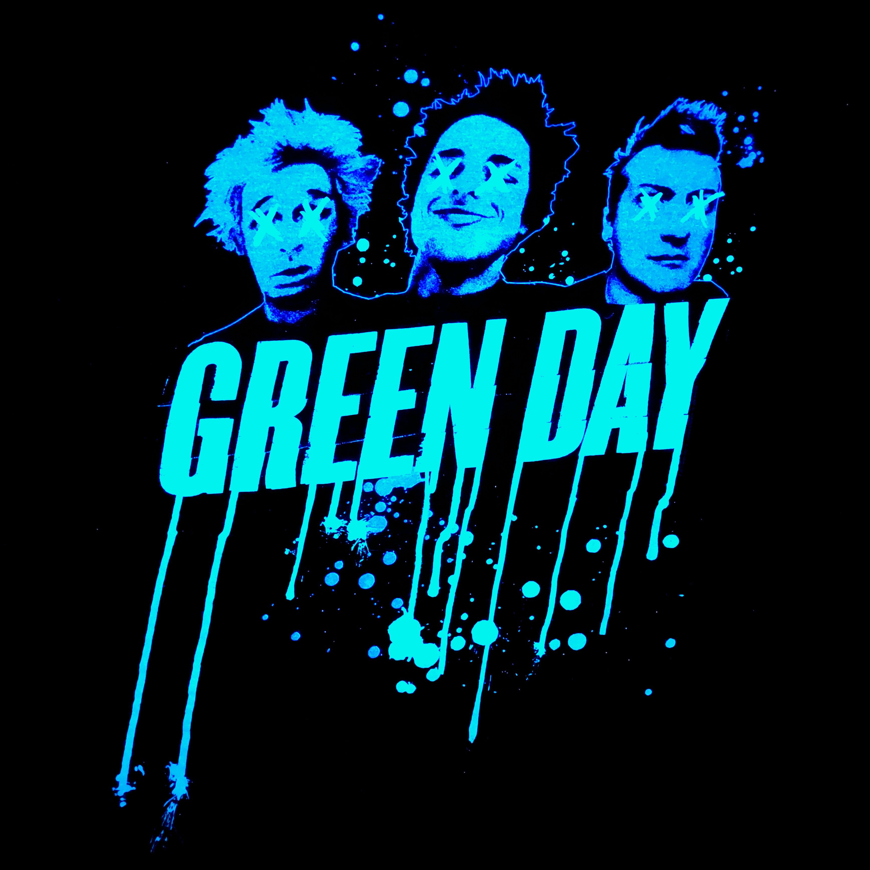 Band Tees 2015 Green Day Band X Eyes Official TEE Size US XXL / EU 58 / 5 - 3 Thumbnail
