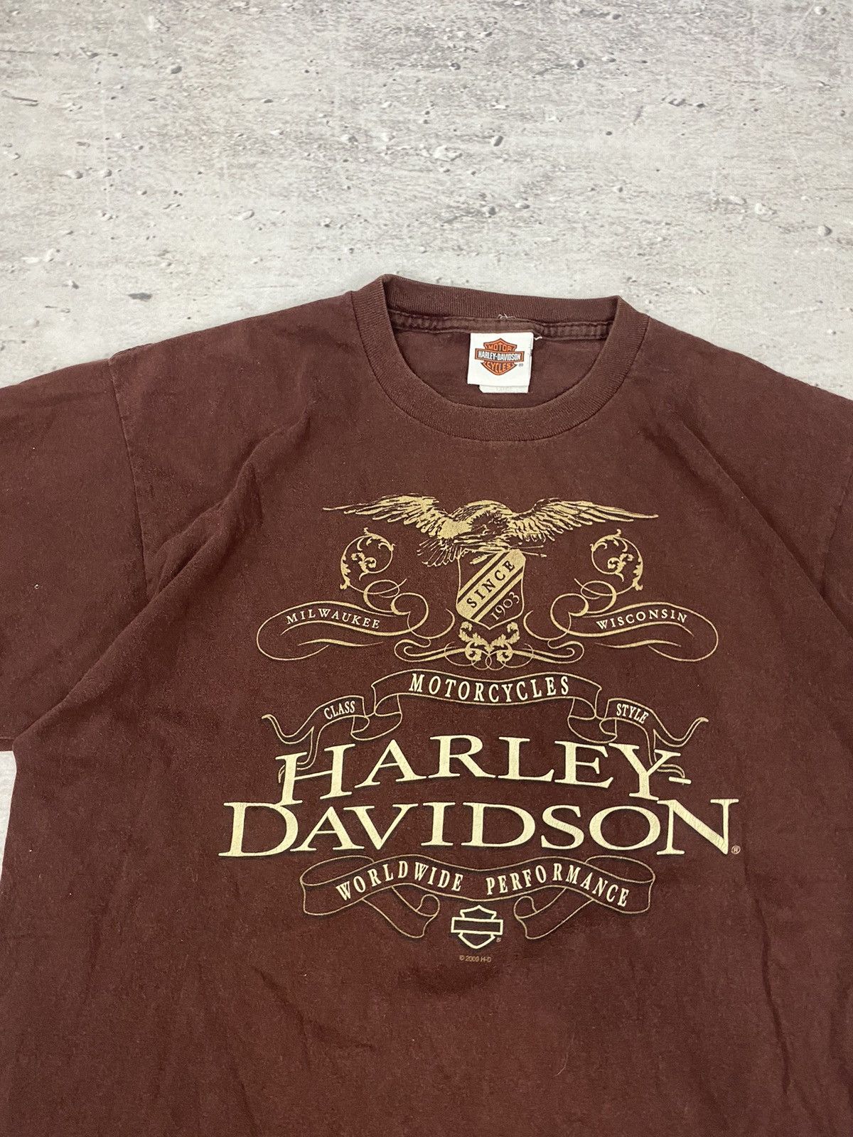 Harley Davidson × Vintage Vintage Harley Davidson 2009 T-shirt Size US L / EU 52-54 / 3 - 2 Thumbnail