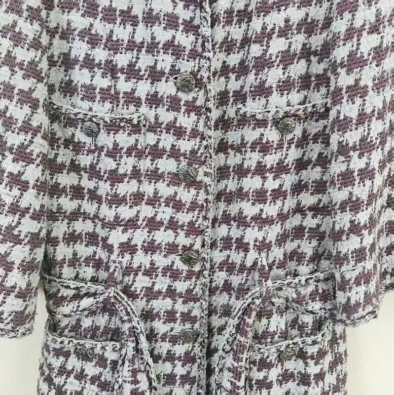 Chanel Chanel Gray Wool Blend Long Sleeve Cardigan . Size M / US 6-8 / IT 42-44 - 6 Thumbnail