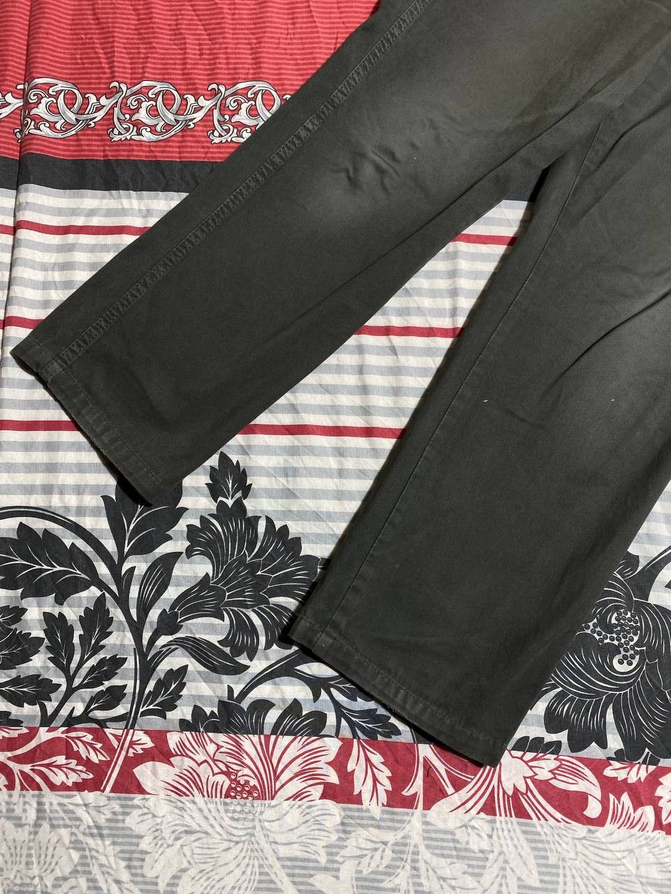Japanese Brand × Wrangler Crazy Crash Dirty Baggy Faded Jean Japan Avant Garde Style Size US 32 / EU 48 - 11 Thumbnail