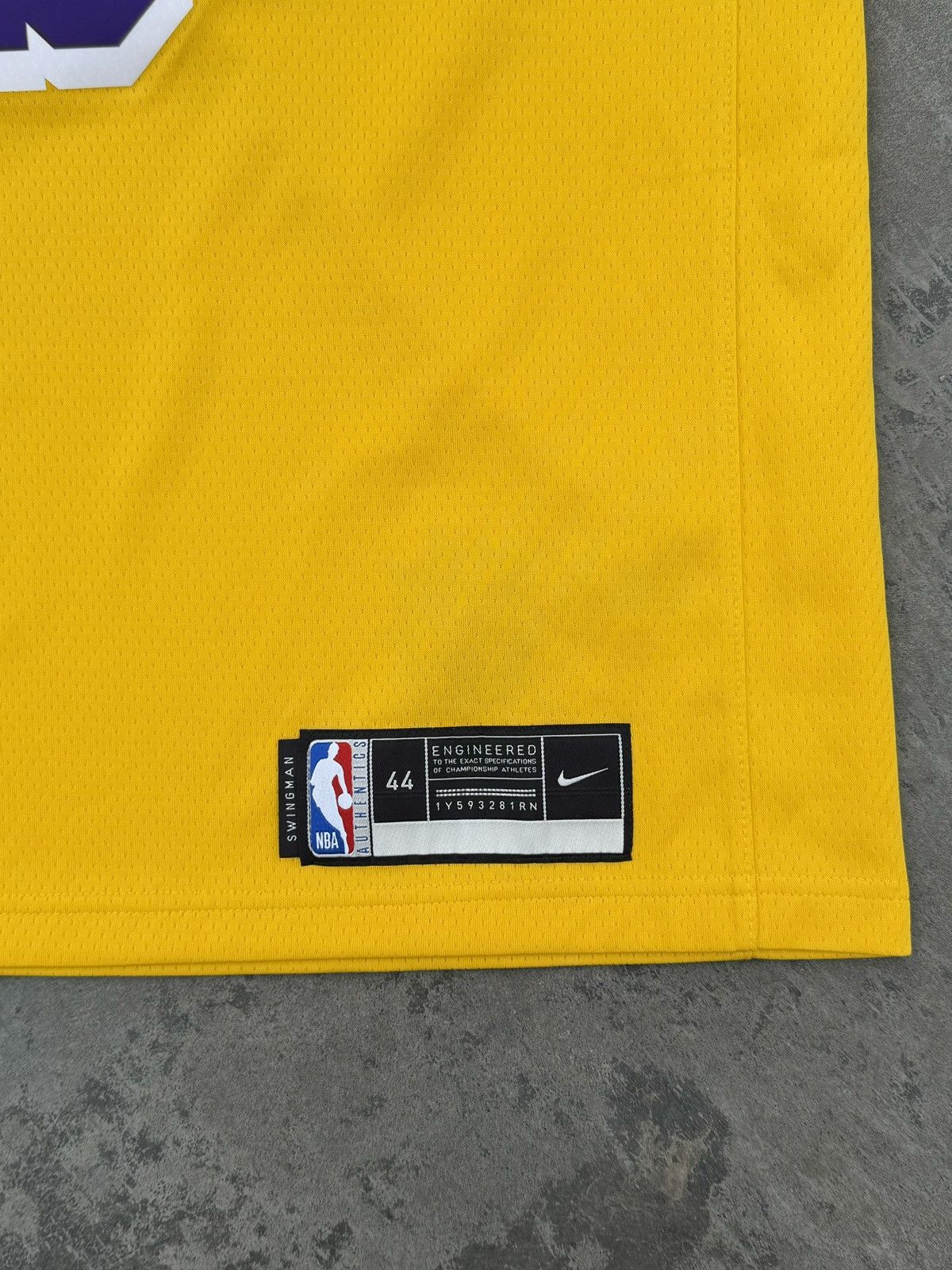Nike Vintage Nike Lakers NBA Anthony Davies 3 Size US M / EU 48-50 / 2 - 6 Thumbnail