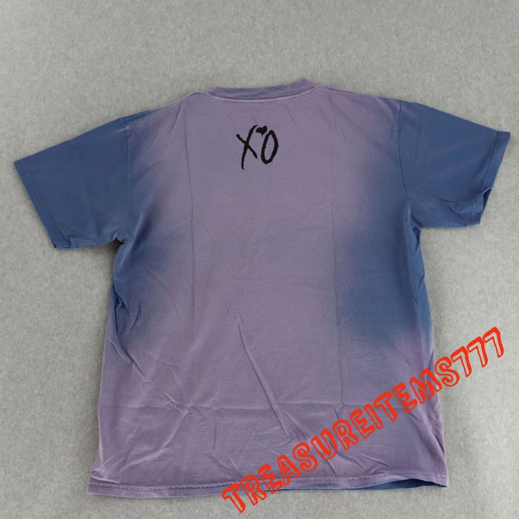 Vintage XO THE WEEKND Nav “Good Intentions” T-Shirt Size XL Purple Tye die NEW RARE Size US XL / EU 56 / 4 - 2 Thumbnail
