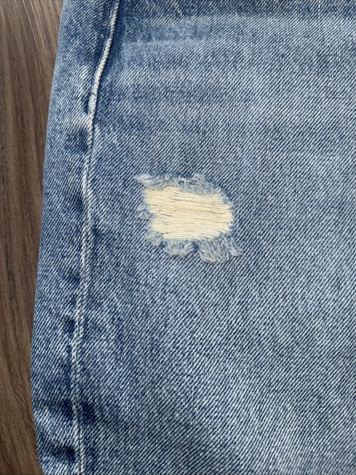 Balenciaga × Gap × Yeezy Yeezy Gap Balenciaga 45A 5 Pocket Denim Blue Size 26 Size US 26 / EU 42 - 3 Thumbnail