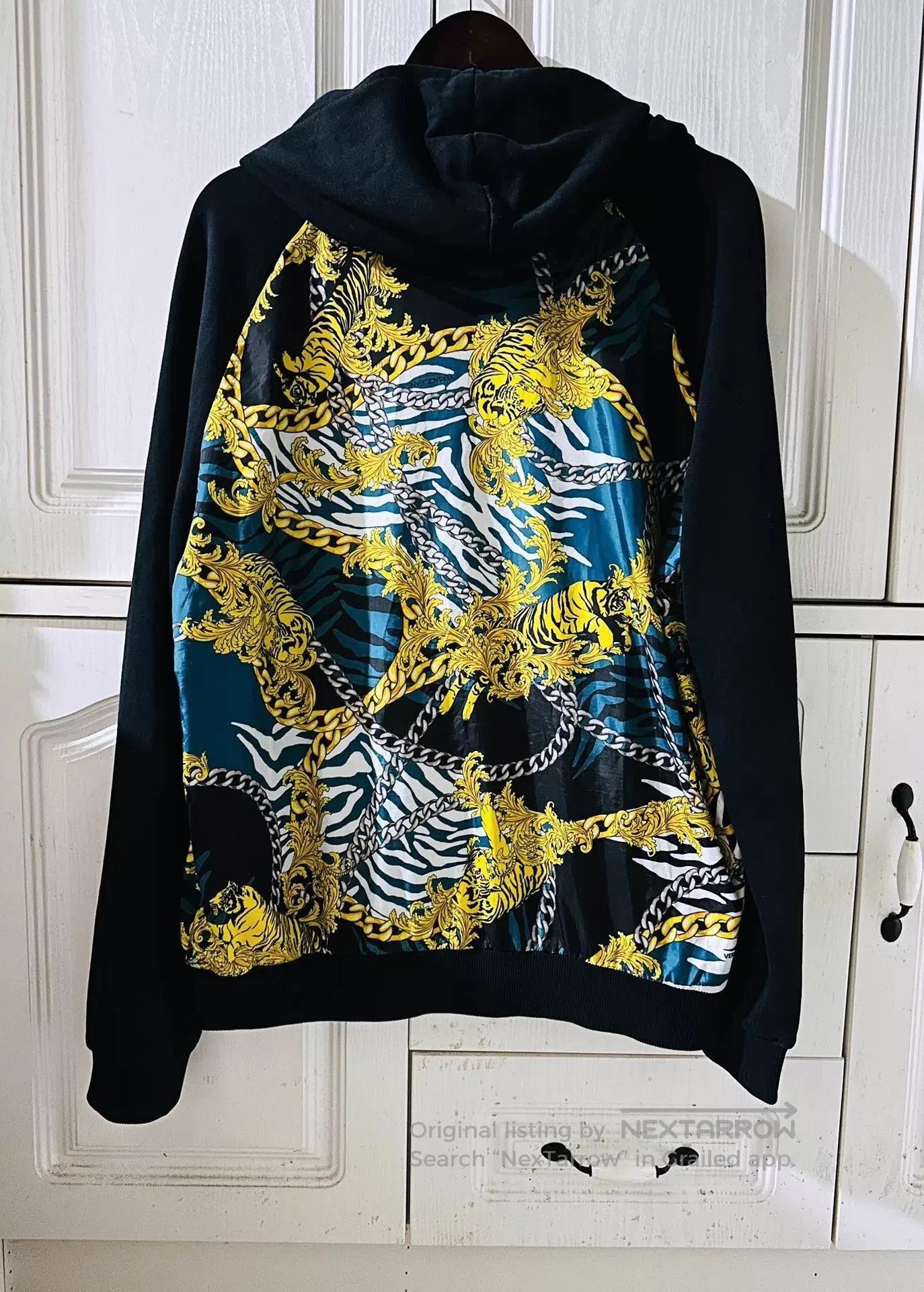 Versace Black XL Zip. Size US XL / EU 56 / 4 - 2 Thumbnail