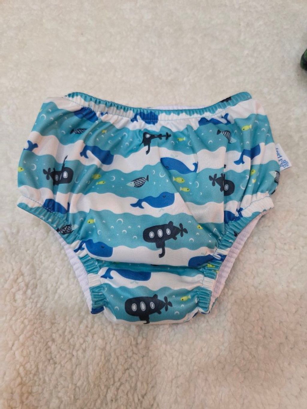 Other Lot of Baby Swim Diapers 3 different sizes Blue Yellow Green Size US 42 / EU 58 - 10 Thumbnail