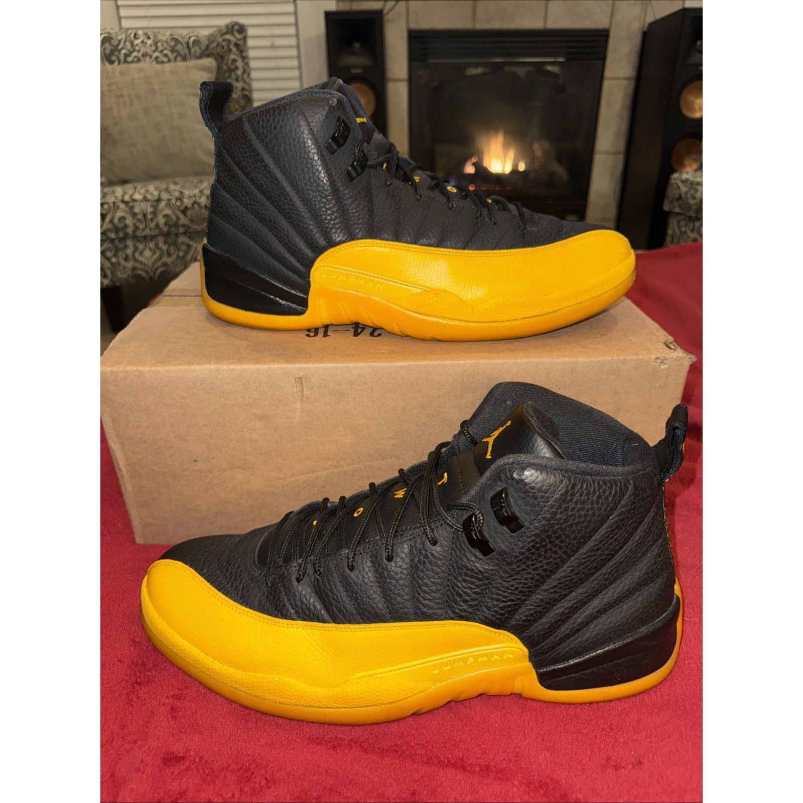 Jordan Brand Size 13 - Jordan 12 Retro University Gold 2020 Size US 13 / EU 46 - 3 Thumbnail