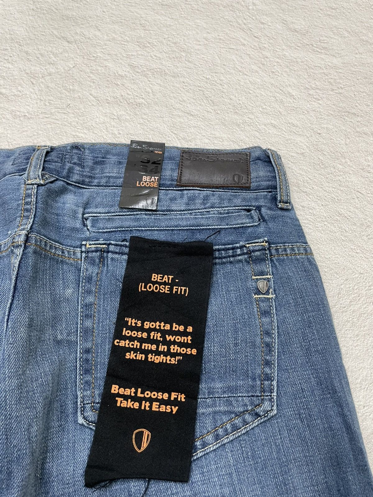 Vintage 2000s Ben Sherman Bacis Pants Loose Fit Y2k Size US 34 / EU 50 - 8 Thumbnail