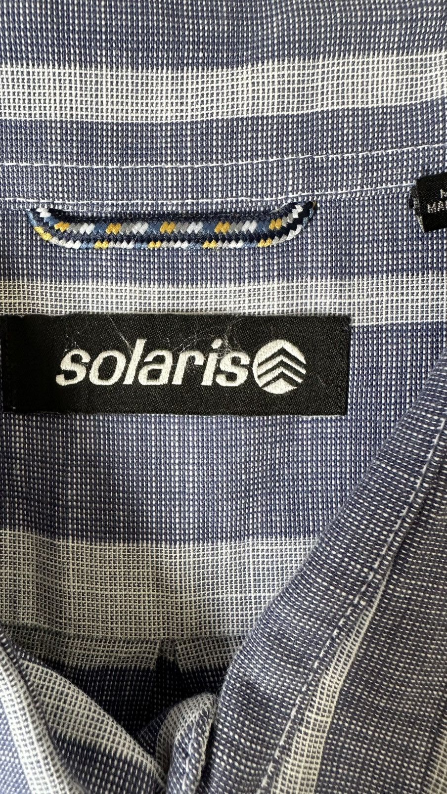 Other SOLARIS MENS CASUAL SHORT SLEEVE SHIRT Size US XXL / EU 58 / 5 - 6 Thumbnail