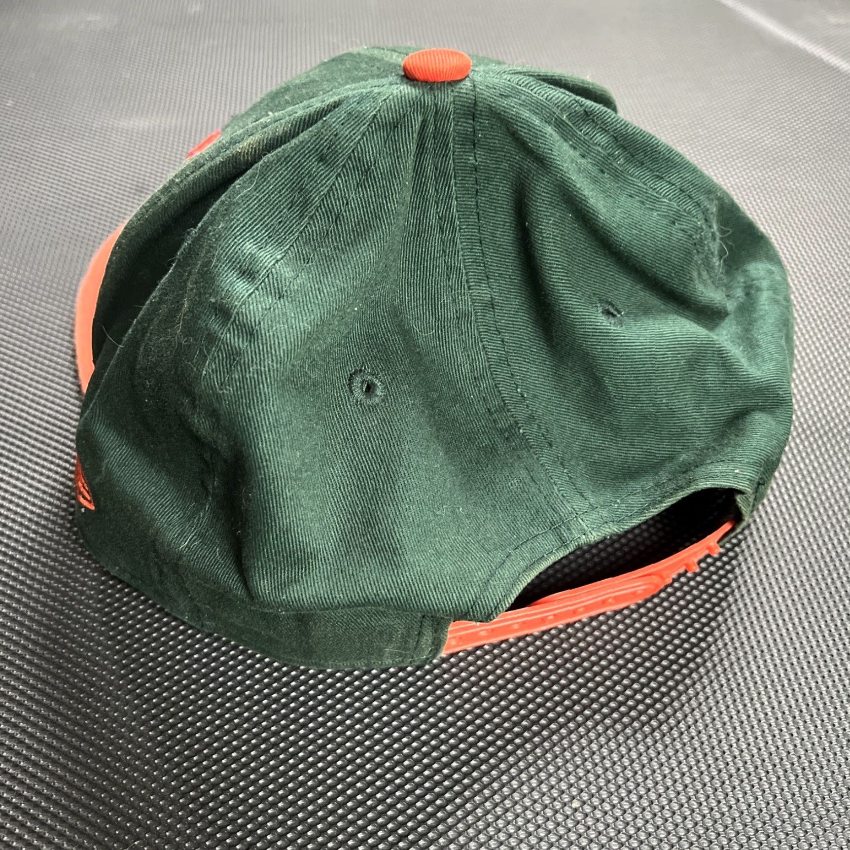 New Era Vintage New Era Snap Back Miami Canes Embroidered Cap Size ONE SIZE - 2 Thumbnail