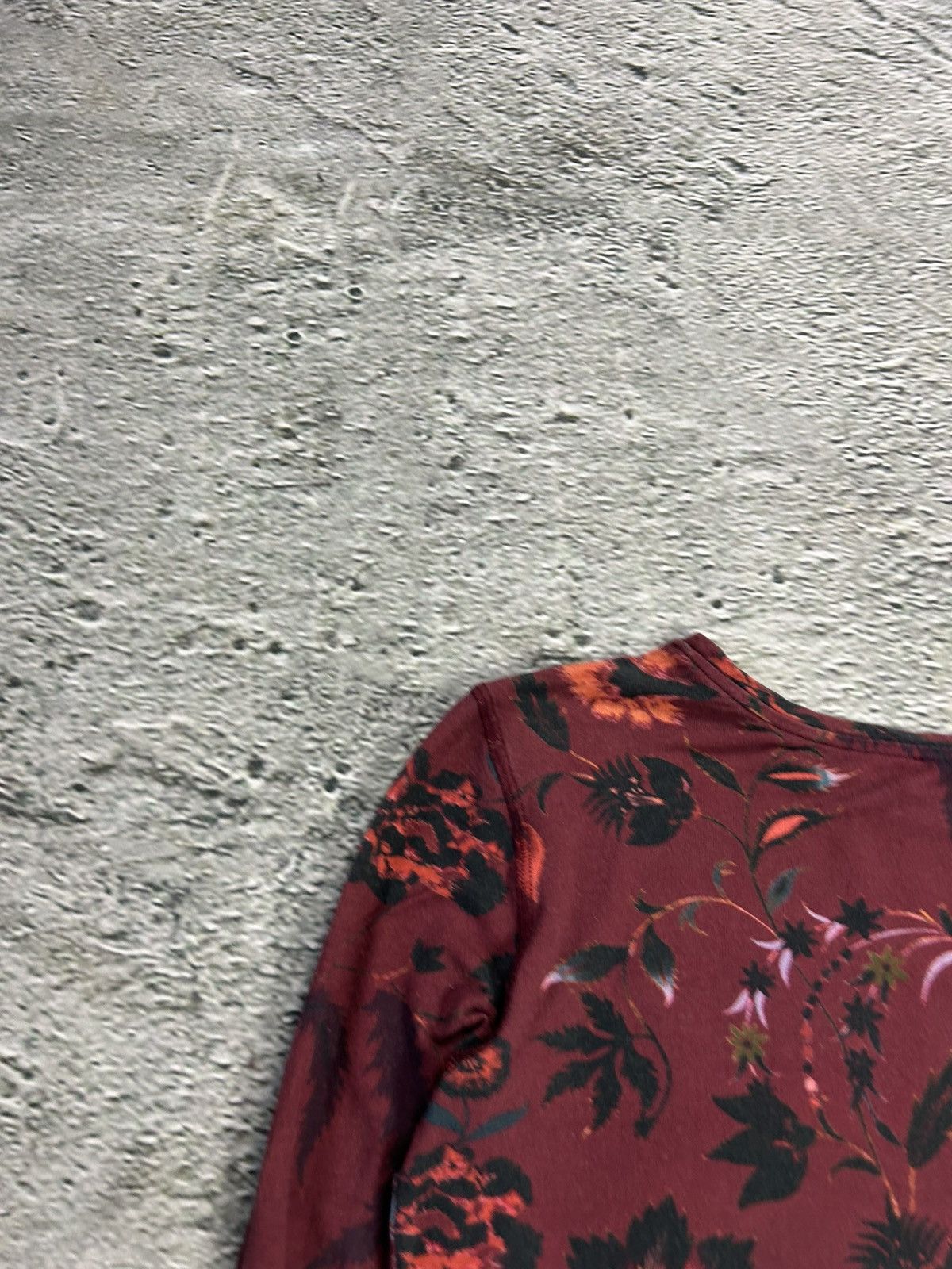 Sandro Sandro Paris longsleeve floral red Size M / US 6-8 / IT 42-44 - 10 Thumbnail