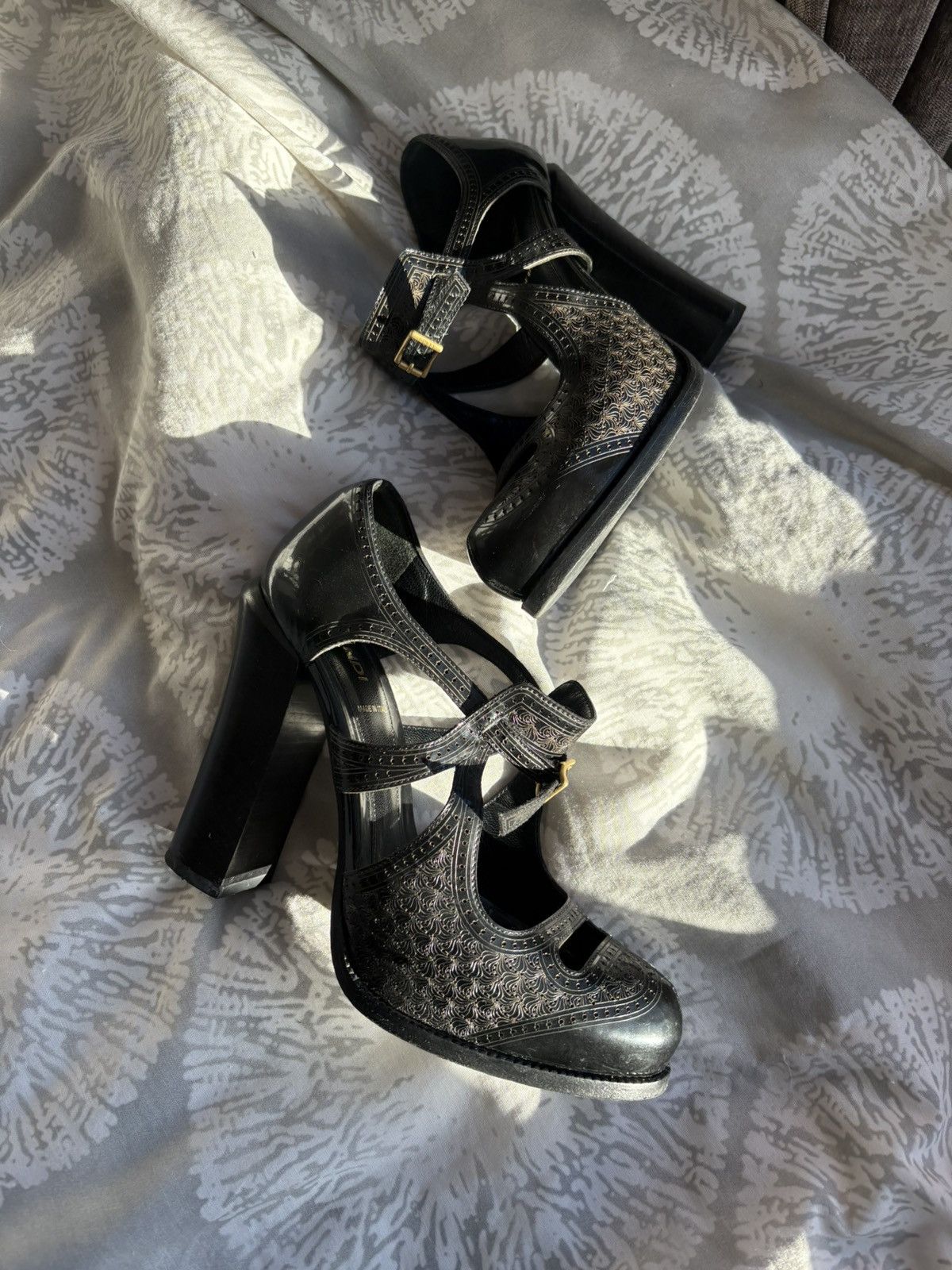 Fendi Fendi heels Size US 8.5 / IT 38.5 - 3 Thumbnail