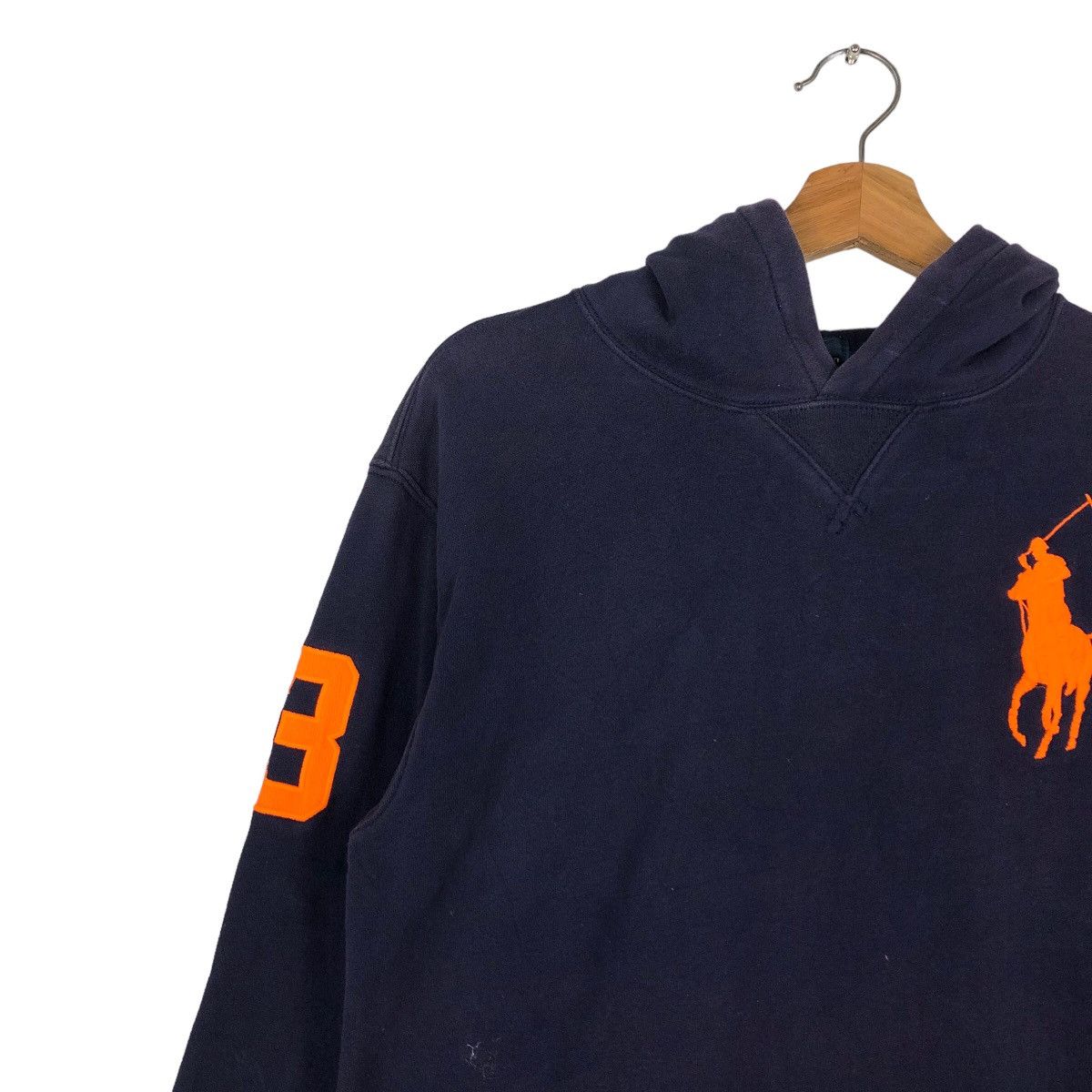 Polo Ralph Lauren 🔥Vintage Polo Ralph Lauren Big Pony Hoodie Pull Over Size US L / EU 52-54 / 3 - 7 Thumbnail