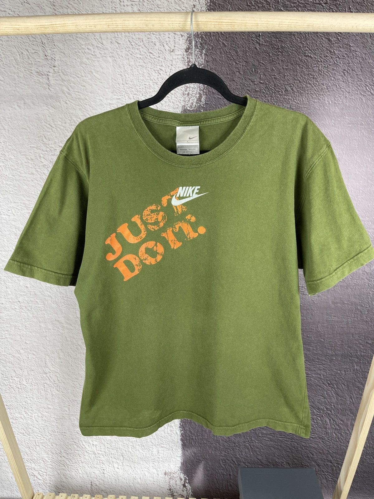 Nike × Vintage Nike vintage 90s y2k logo just do it made in Australia tee Size US L / EU 52-54 / 3 - 5 Thumbnail