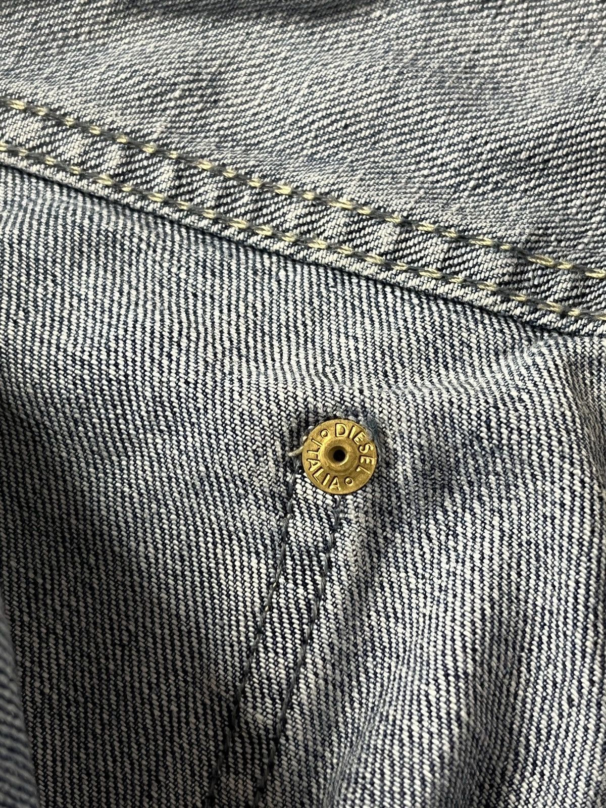 Diesel Vintage Diesel Jeans Washed Japanese Avant Garde Y2K Size US 34 / EU 50 - 11 Thumbnail