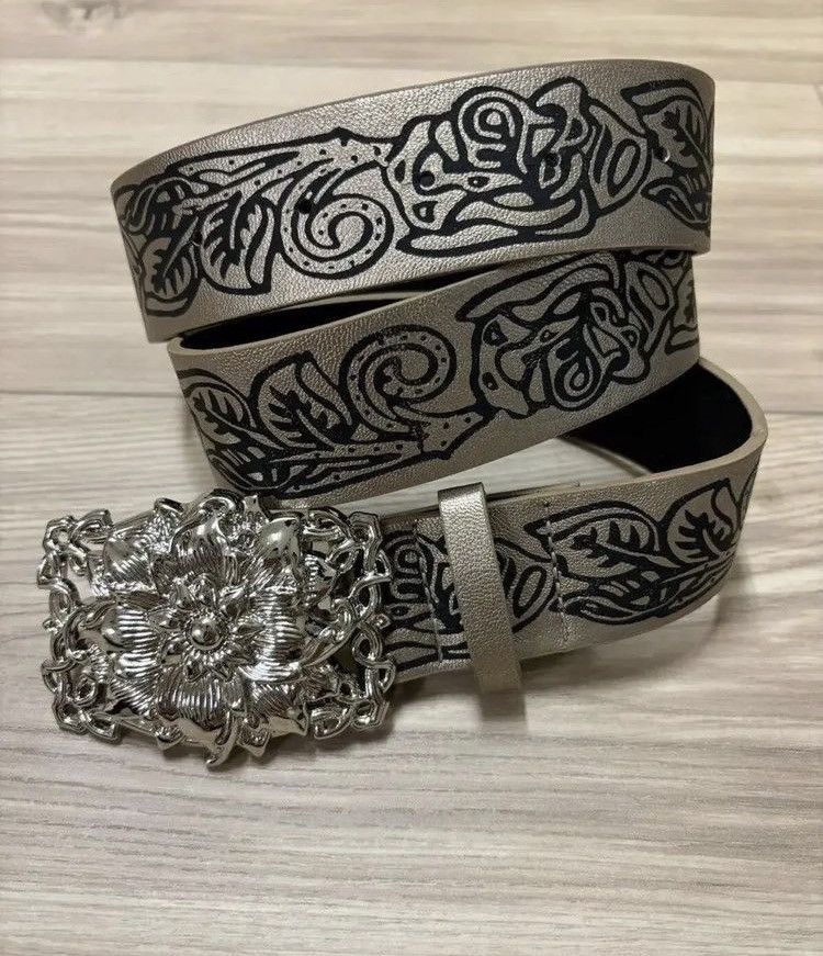 Japanese Brand Rose Buckle Belt Size ONE SIZE - 2 Thumbnail