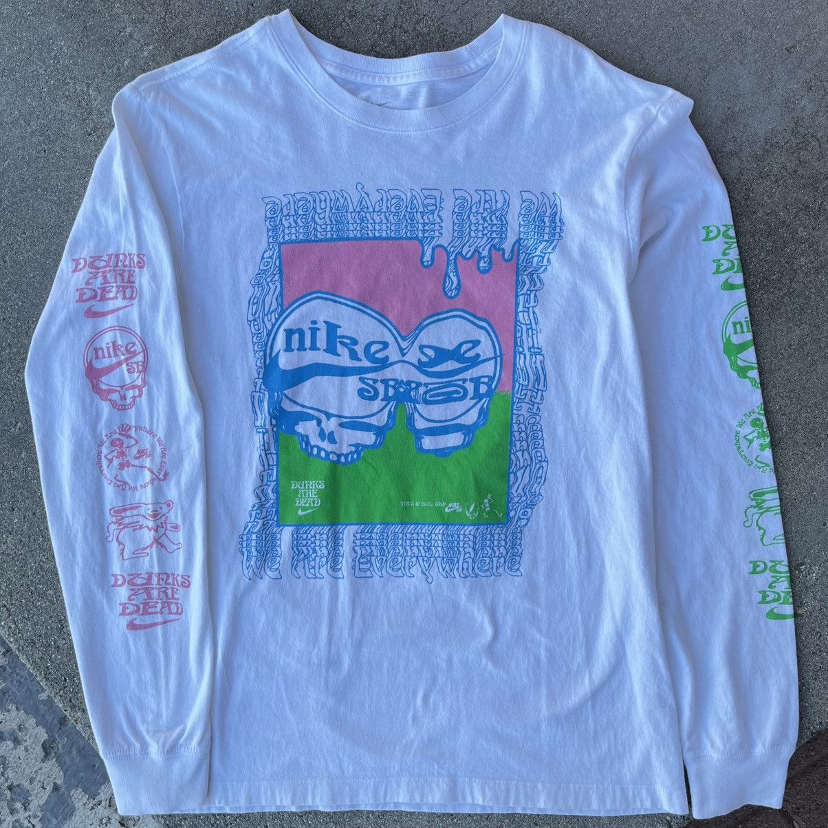 Grateful Dead × Nike 2020’ Nike SB x Grateful Dead Dunks Are Dead L/S Sample Sz L Size US L / EU 52-54 / 3 - 2 Thumbnail