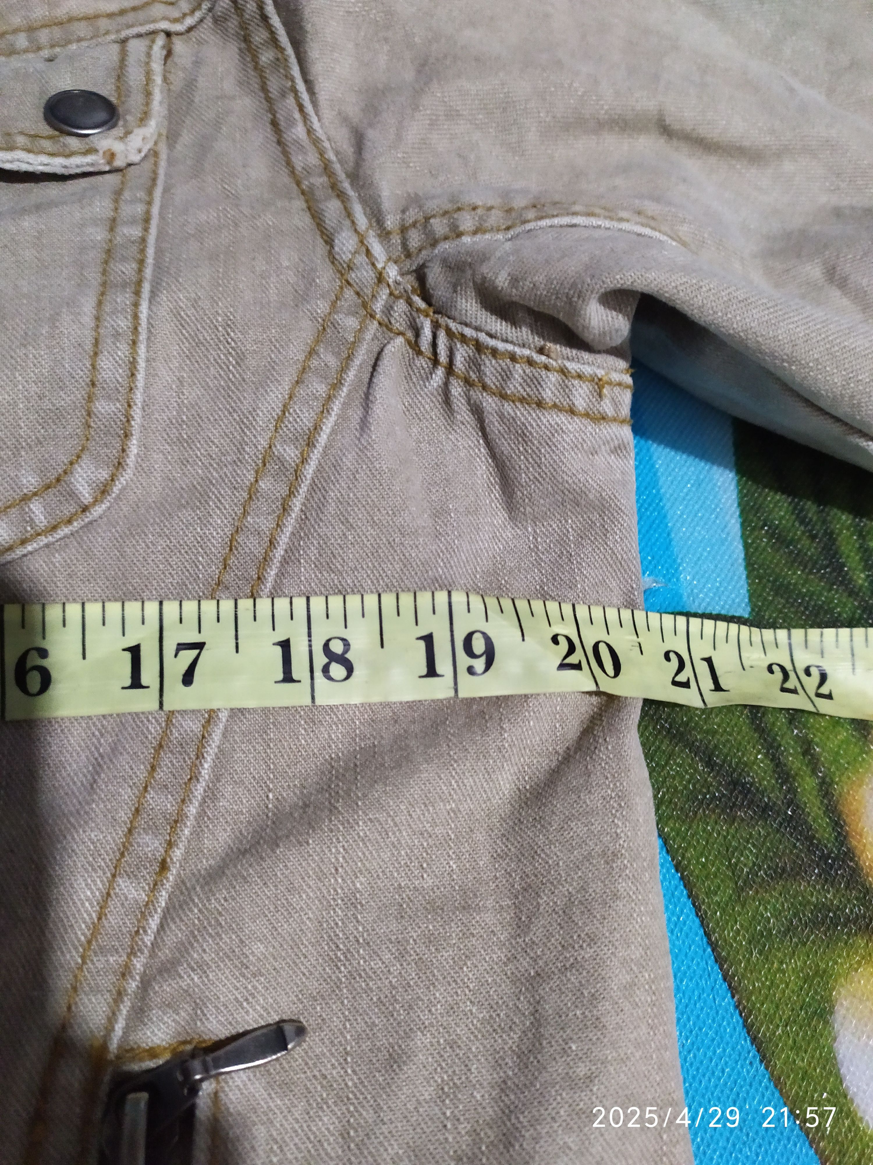 If Six Was Nine × Japanese Brand × Le Grande Bleu (L.G.B.) Vintage Japanese Rider Punk Denim Jacket Size US M / EU 48-50 / 2 - 6 Thumbnail