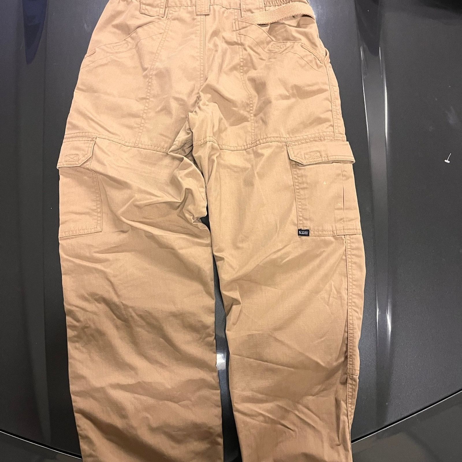 Zara Khaki cargo pants Size 27" / US 4 / IT 40 - 1 Thumbnail