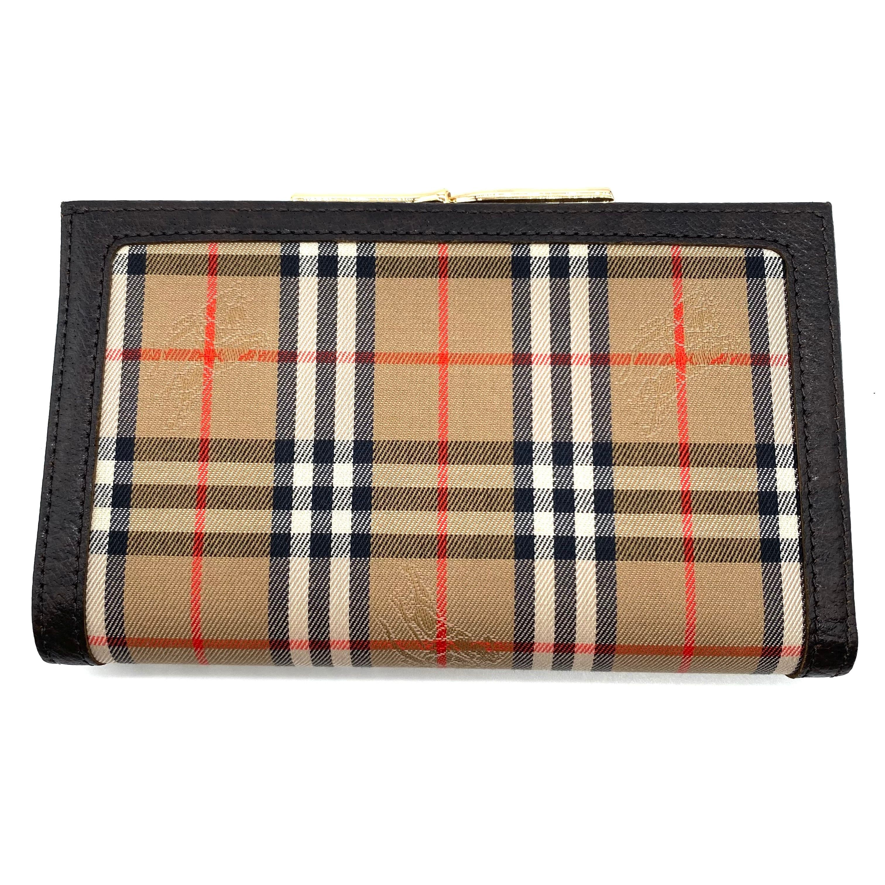 Burberry Burberry Nova Check Bifold Clasp Wallet Size ONE SIZE - 2 Thumbnail