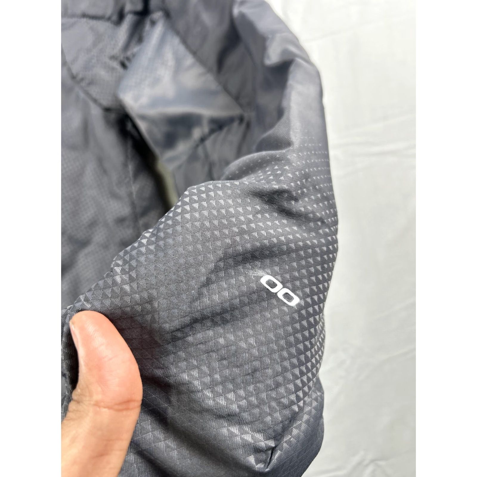 The North Face The North Face Jacket Mens M Gray 700 Insulated Puffer Full Zip Geometric Pattern Geo Size US M / EU 48-50 / 2 - 4 Thumbnail