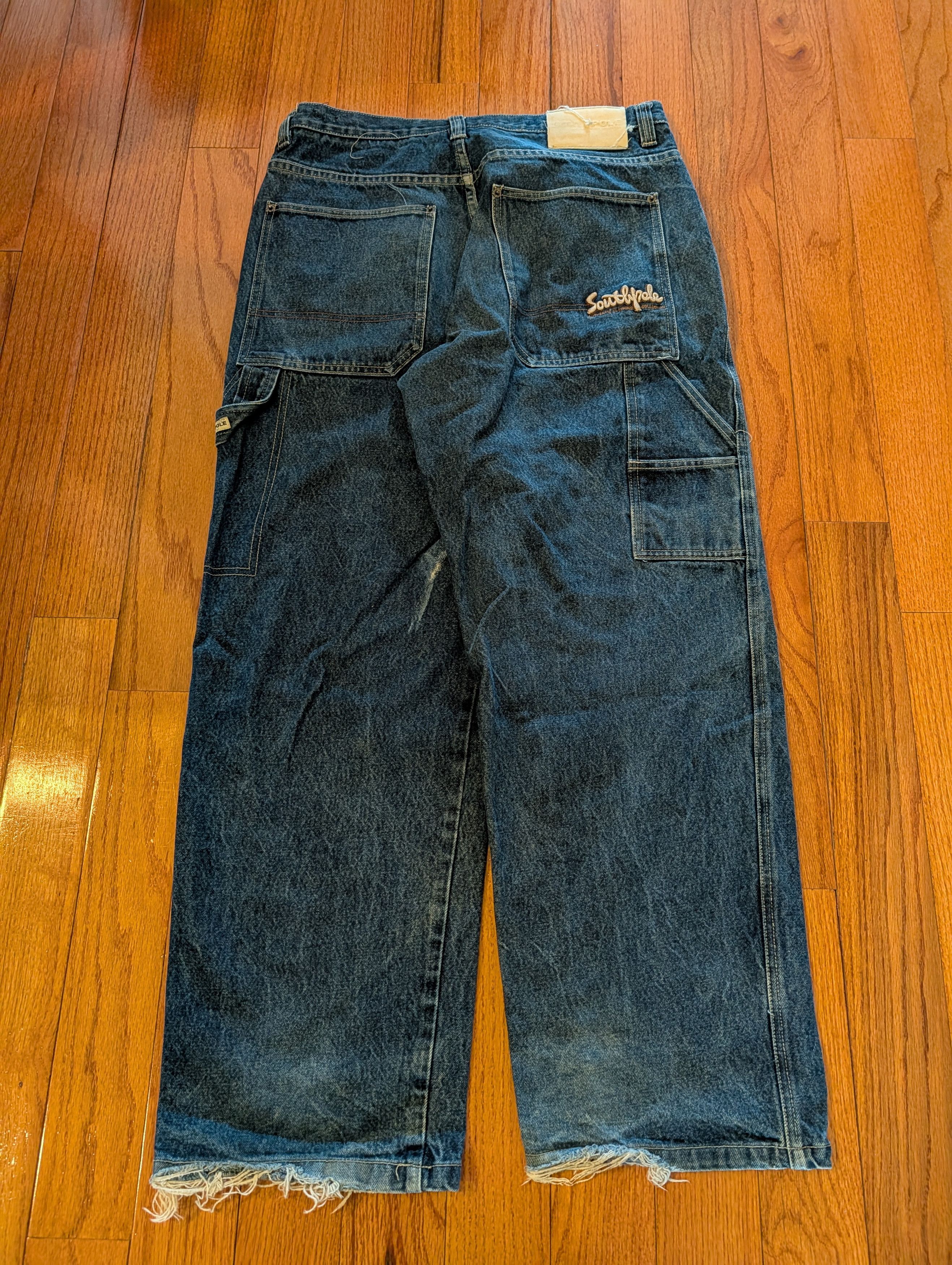 Southpole VTG Y2K Southpole Baggy Carpenter Denim Skater Jeans Size US 36 / EU 52 - 1 Thumbnail