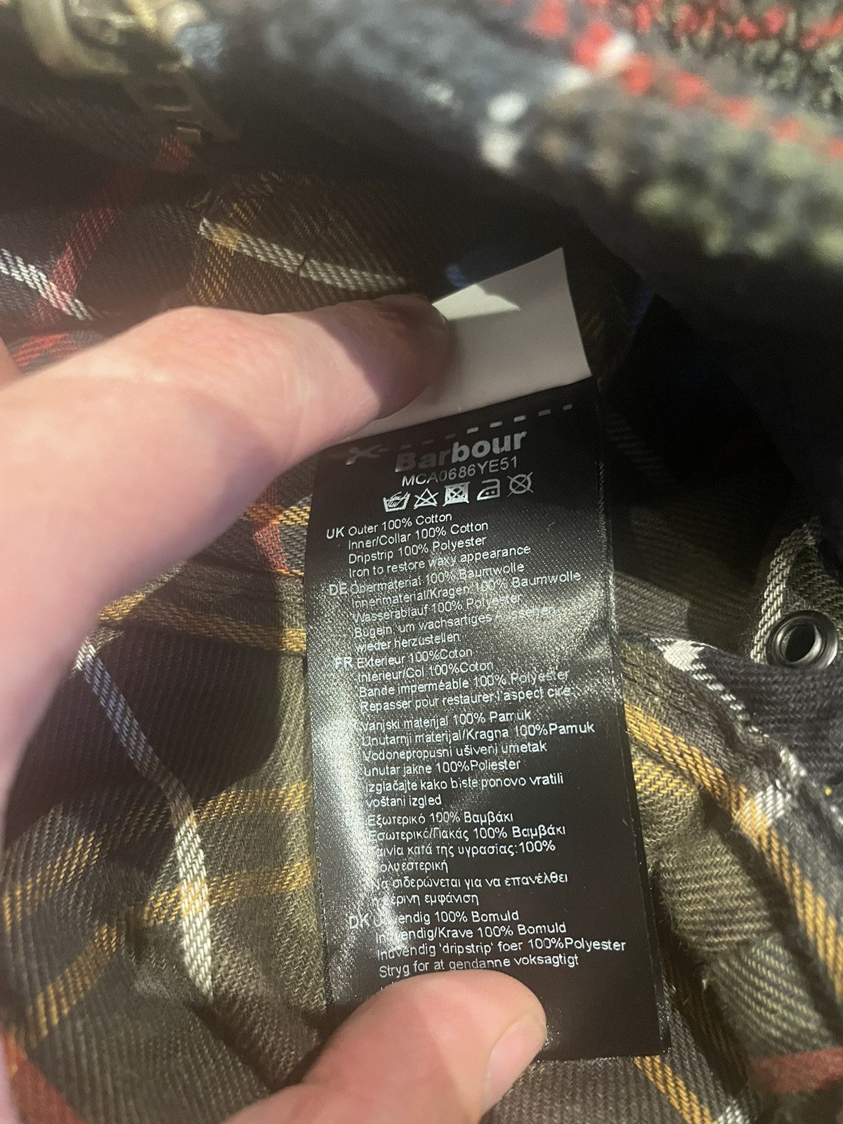 Noah Noah x Barbour Yellow Wax Jacket with Liner Size US S / EU 44-46 / 1 - 5 Thumbnail