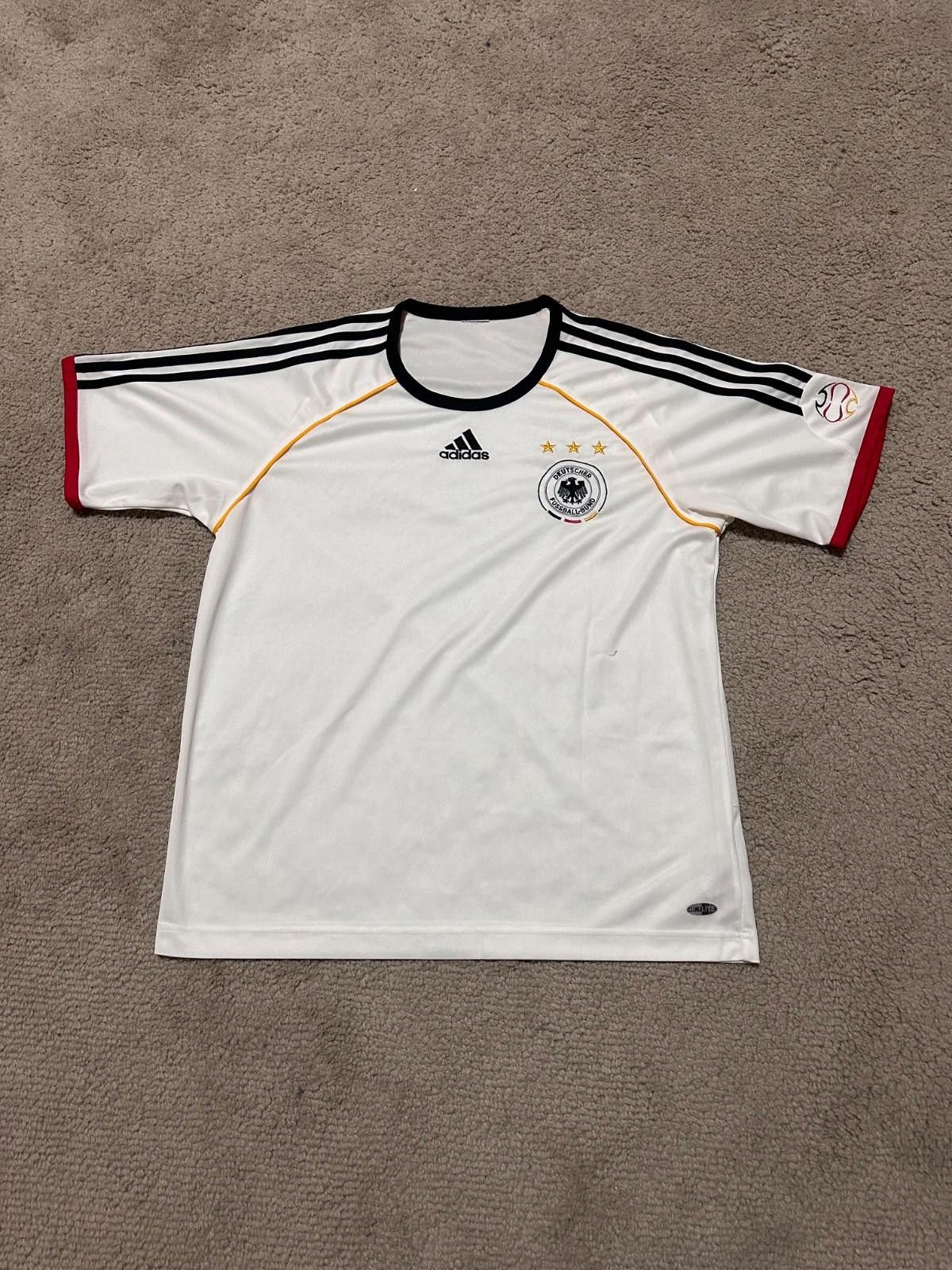 Adidas 2005-07 Adidas Germany Home Football Shirt Soccer Jerset Size US L / EU 52-54 / 3 - 1 Thumbnail