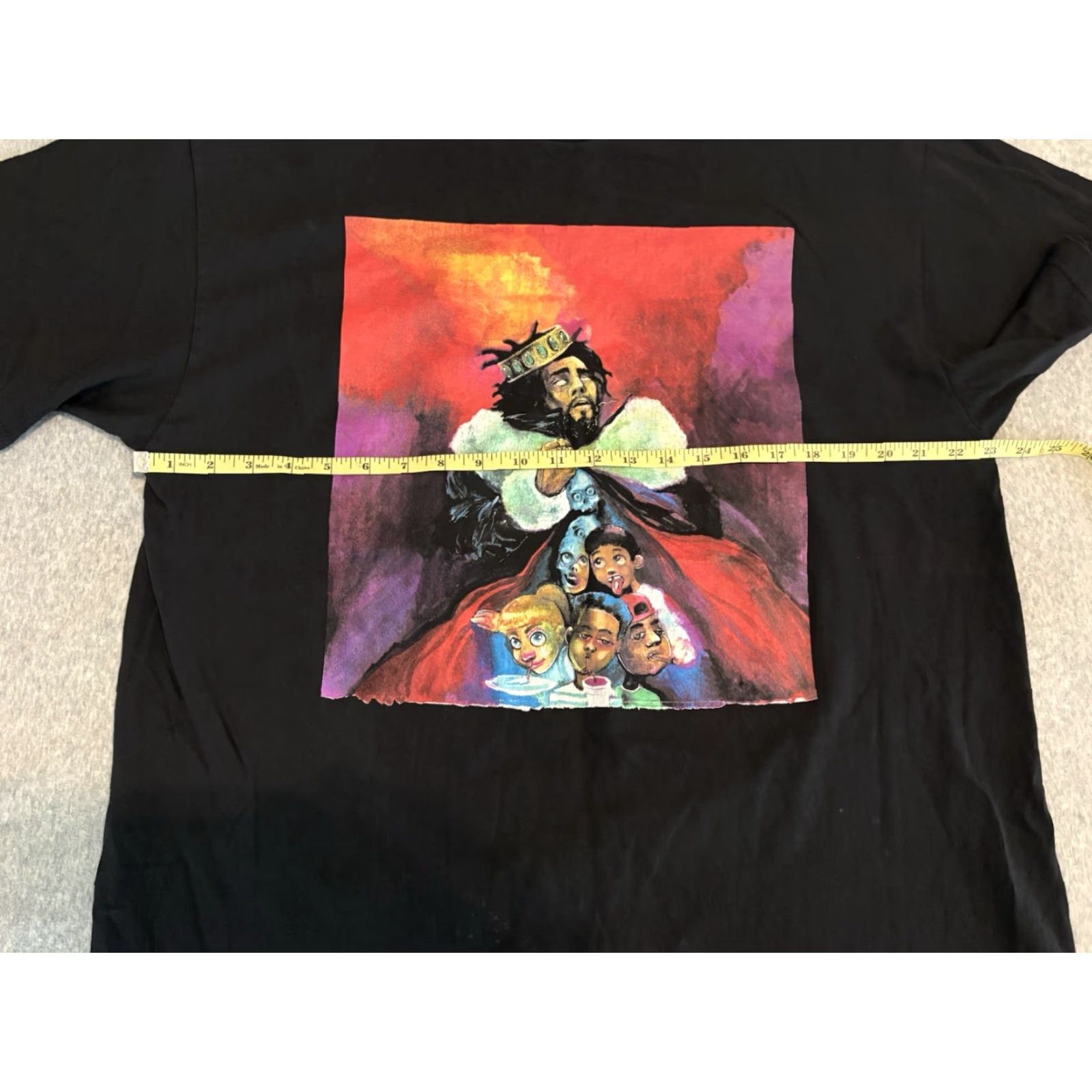 Dreamville Dreamville J Cole Choose Wisely Tour Black Tee T-Shirt XL Shirt Mens Short Sleeve Crew Neck Cotton T-Shirt Music Dreamville Size US XL / EU 56 / 4 - 3 Thumbnail