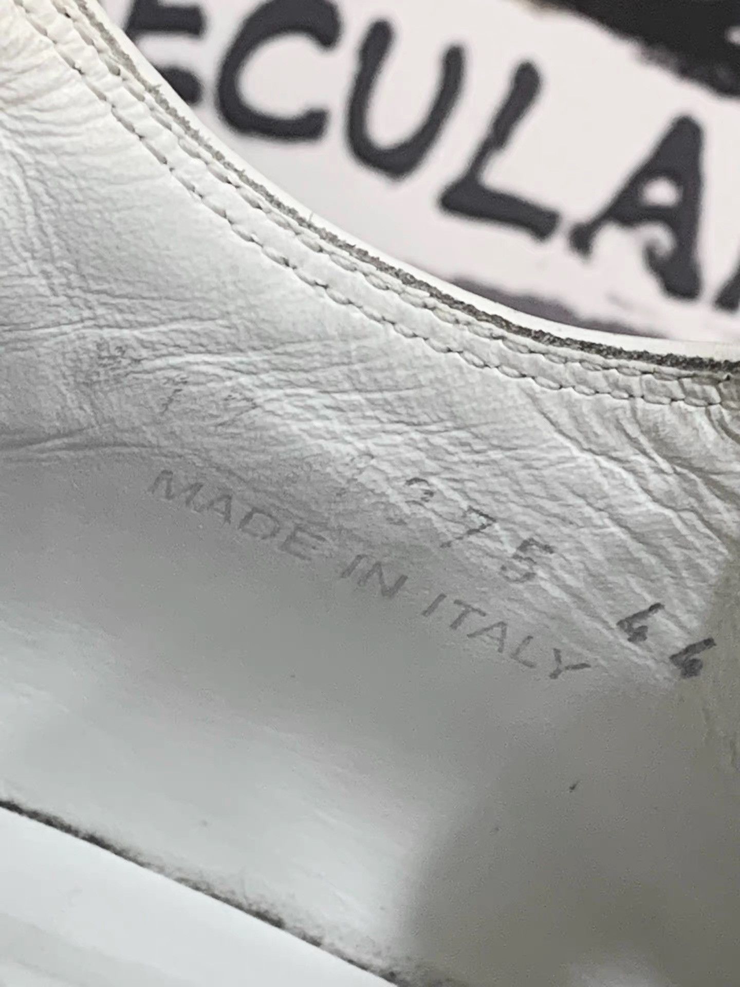 Rick Owens Rick Owens Mainline Milk Leather Low-Top Big Converse K34 Size US 11 / EU 44 - 9 Thumbnail
