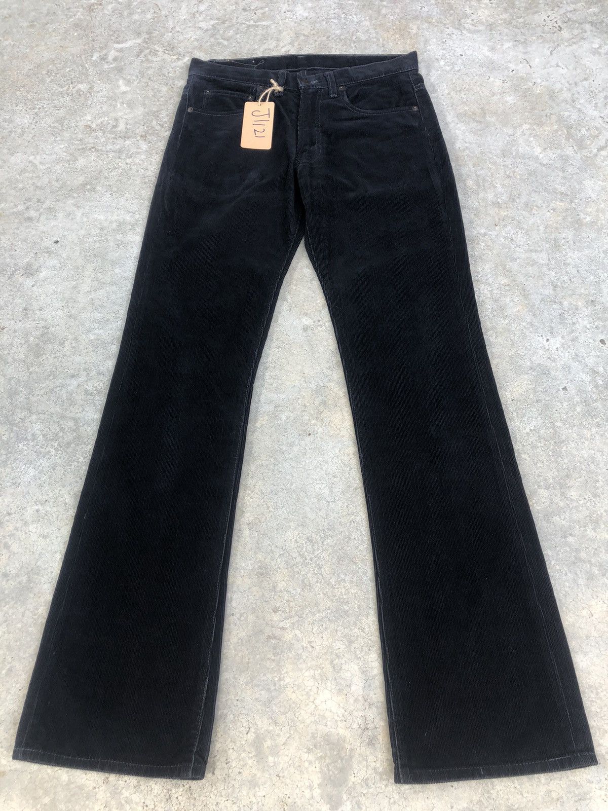 Denime Denime Orizzonti Flared Jeans Distressed Jeans Corduroy Size US 31 - 1 Thumbnail