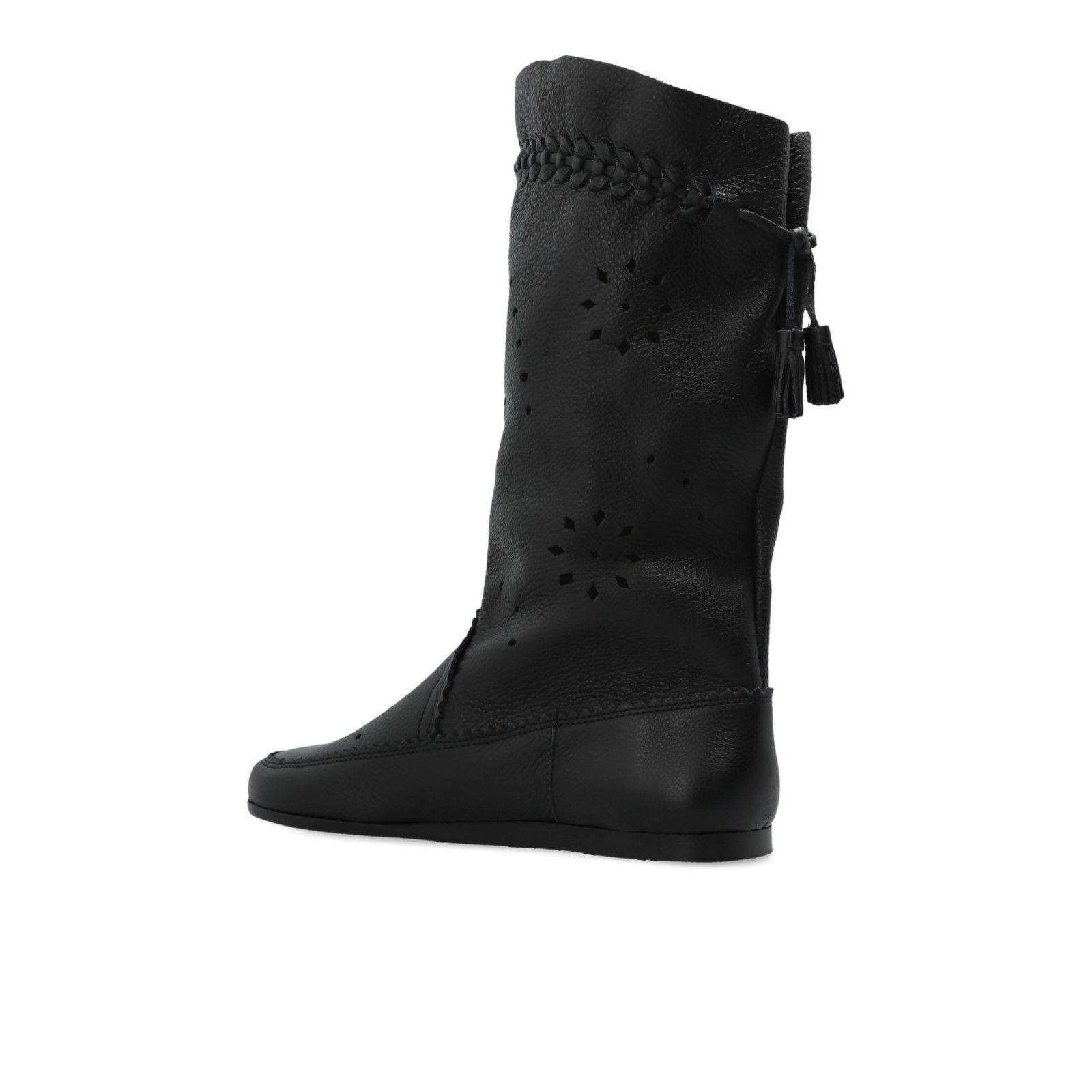 Isabel Marant ISABEL MARANT Welky Black Leather Boots New & Authentic (Wom Size US 9 / IT 39 - 3 Thumbnail