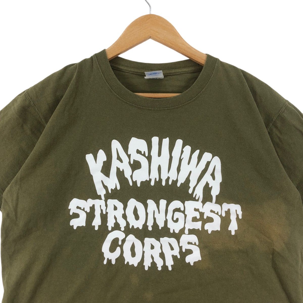 Vintage KASHIWA STRONGEST CORPS Reysol Football Fans Tee Shirt Top Size US L / EU 52-54 / 3 - 2 Thumbnail