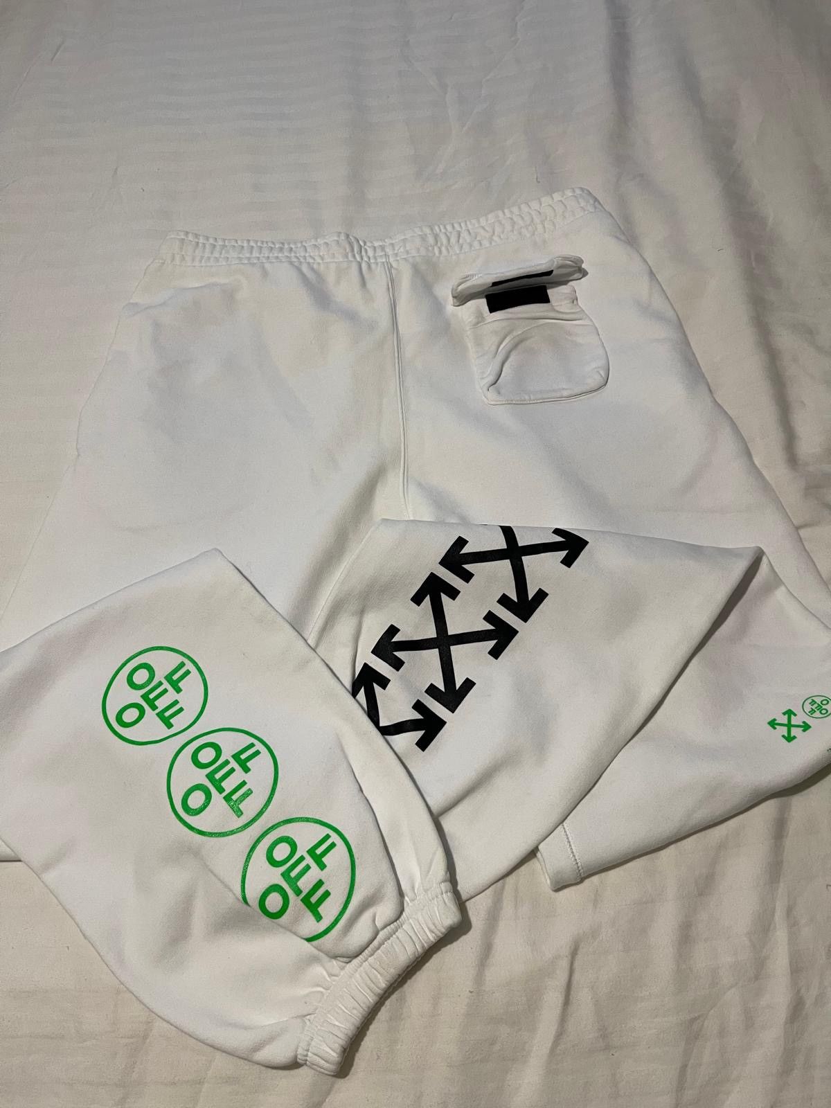 Off-White Off-white sweat pants gently used condition XXL Size US 36 / EU 52 - 5 Thumbnail