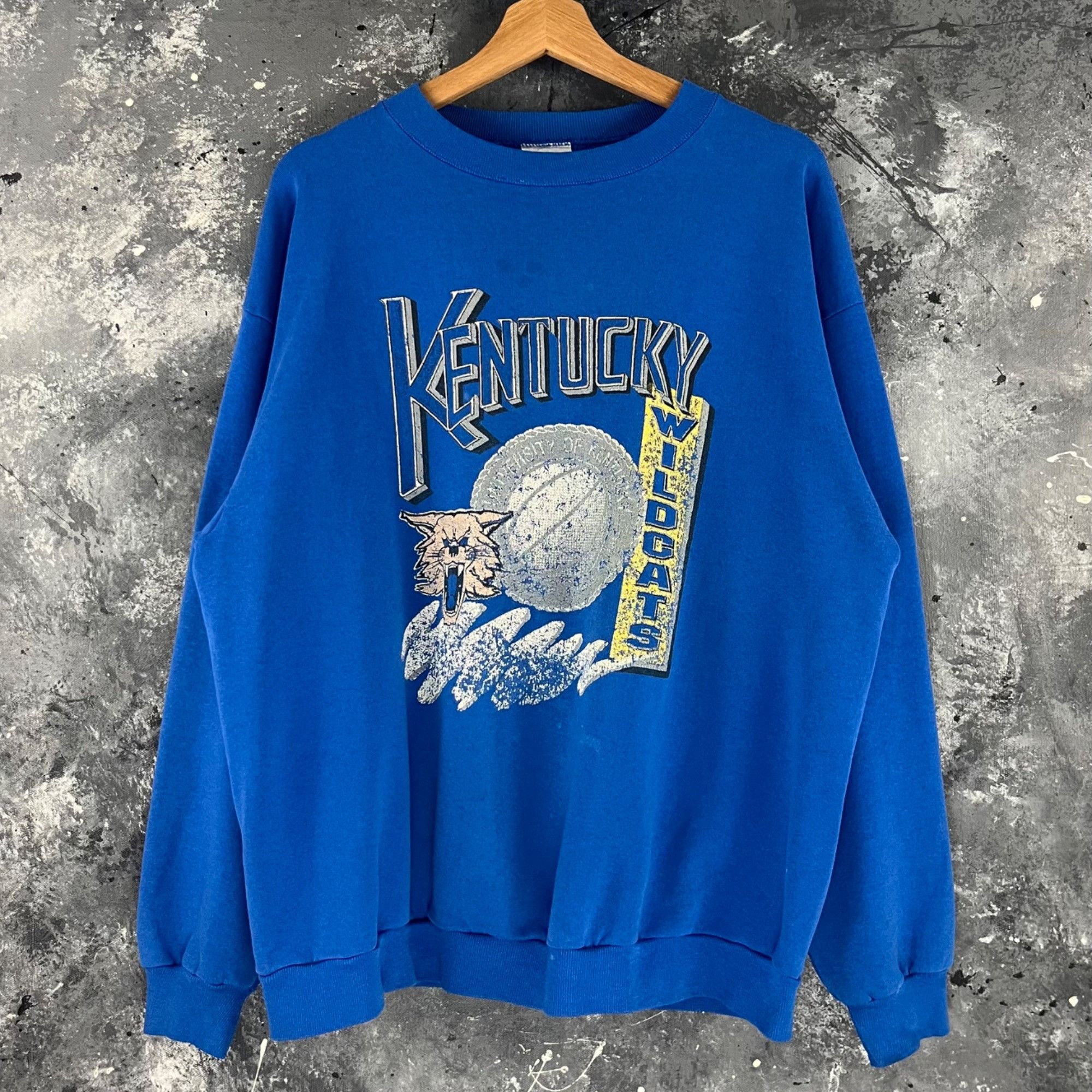 NCAA × Vintage Vintage 90’s Kentucky Wildcats sweatshirt Size US L / EU 52-54 / 3 - 1 Thumbnail