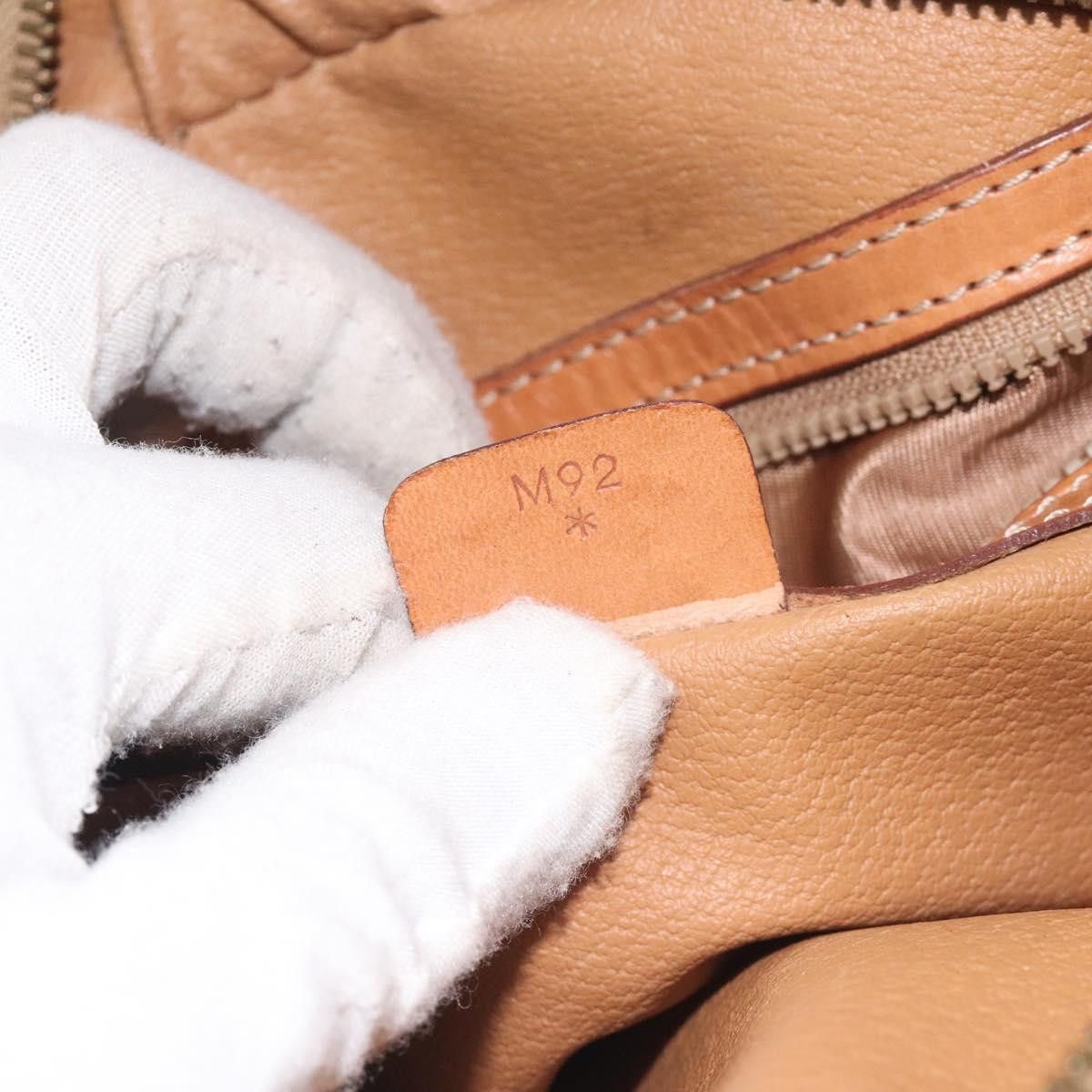 Celine CELINE Macadam Canvas Shoulder Bag Pvc Leather Brown Gold Size ONE SIZE - 13 Thumbnail