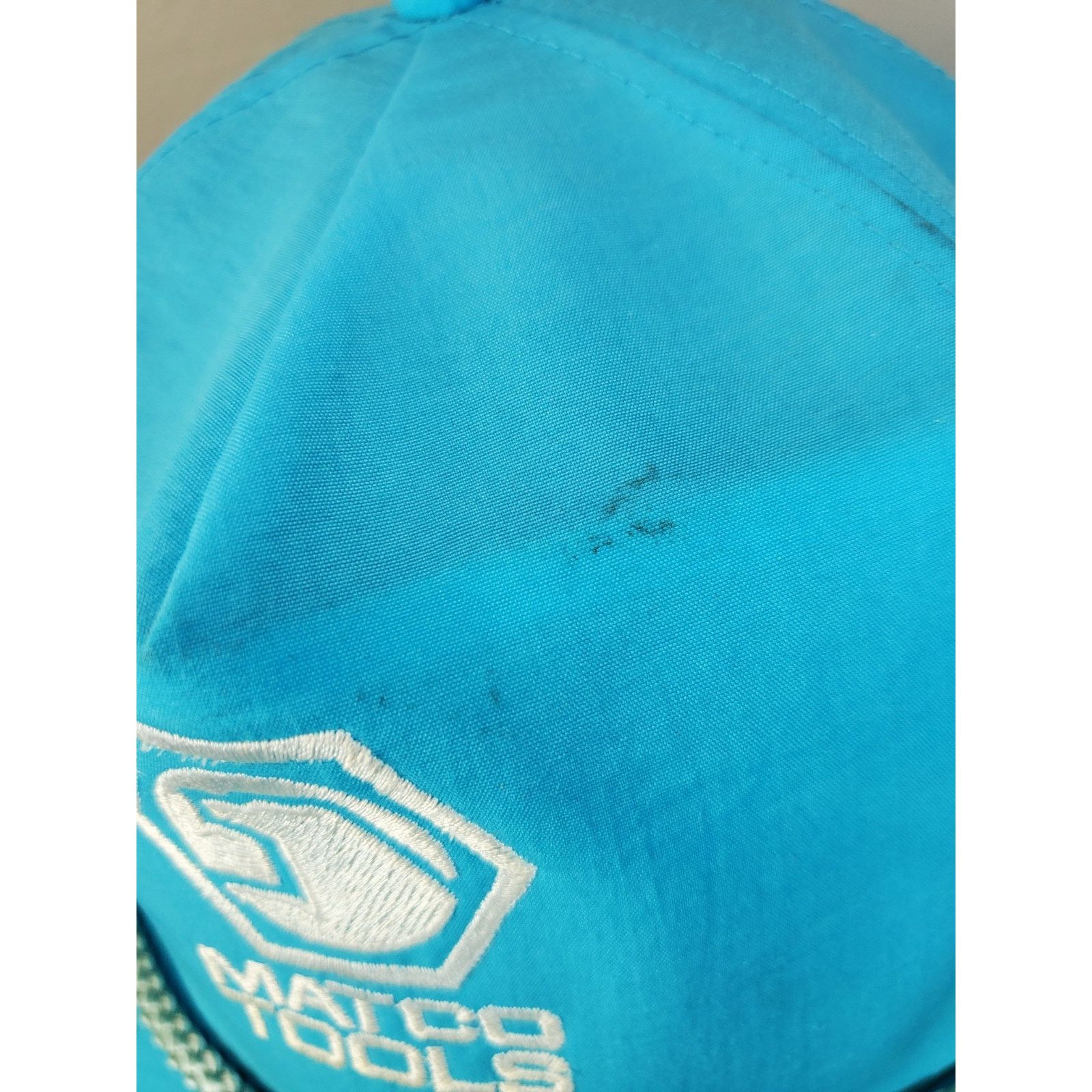 Vintage Matco Tools Snapback Hat Cap Teal Blue Adjustable *READ* Size ONE SIZE - 6 Thumbnail