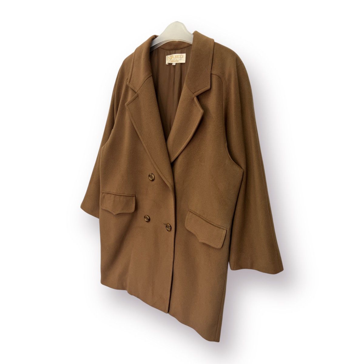 Nina Ricci ⚡️ NINA RICCI LONG WOOL DOUBLE BREASTED Size L / US 10 / IT 46 - 2 Thumbnail