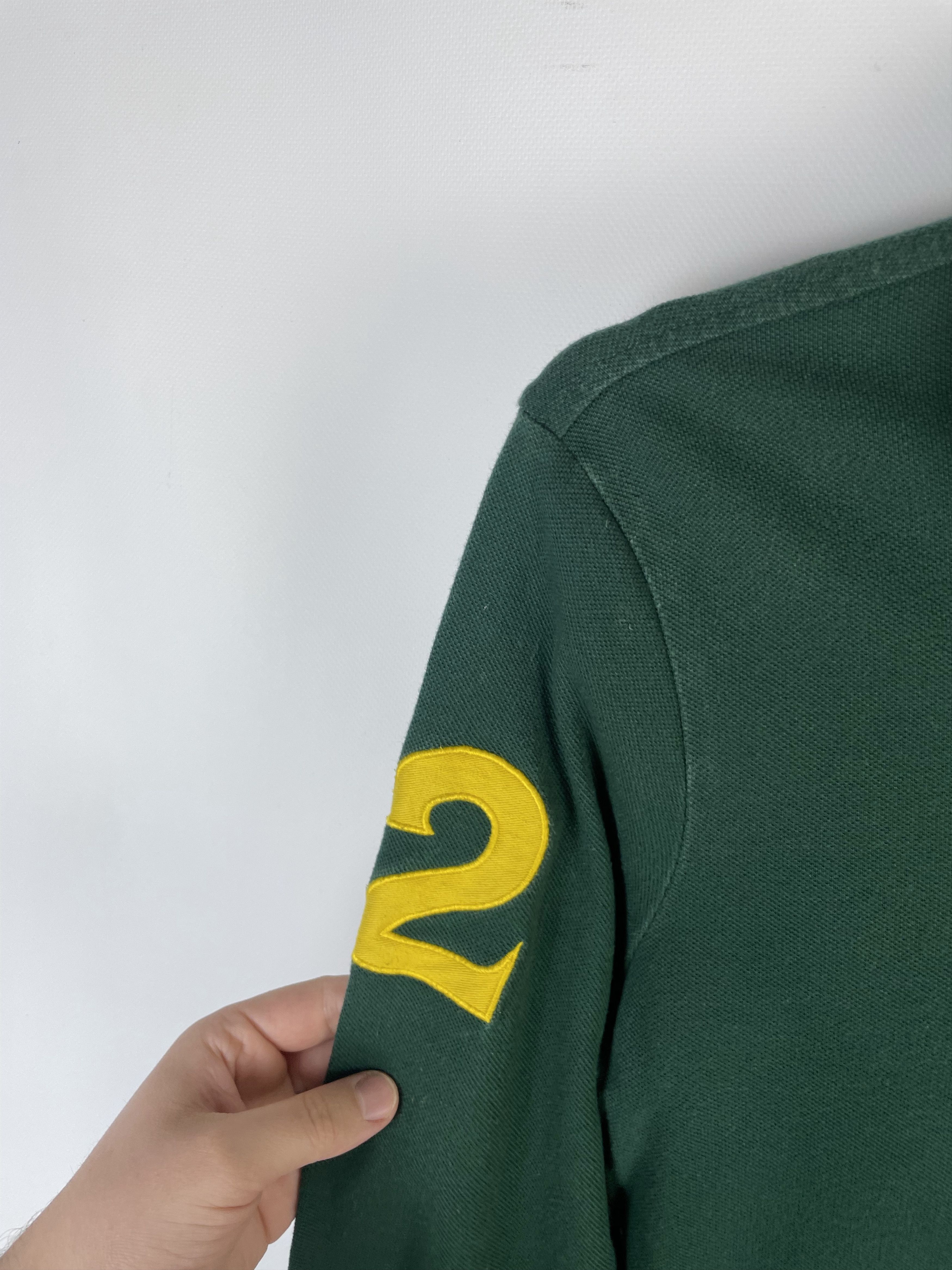 Polo Ralph Lauren Vintage 90s Polo Ralph Lauren Rugby Long Sleeve Shirt Size US M / EU 48-50 / 2 - 7 Thumbnail