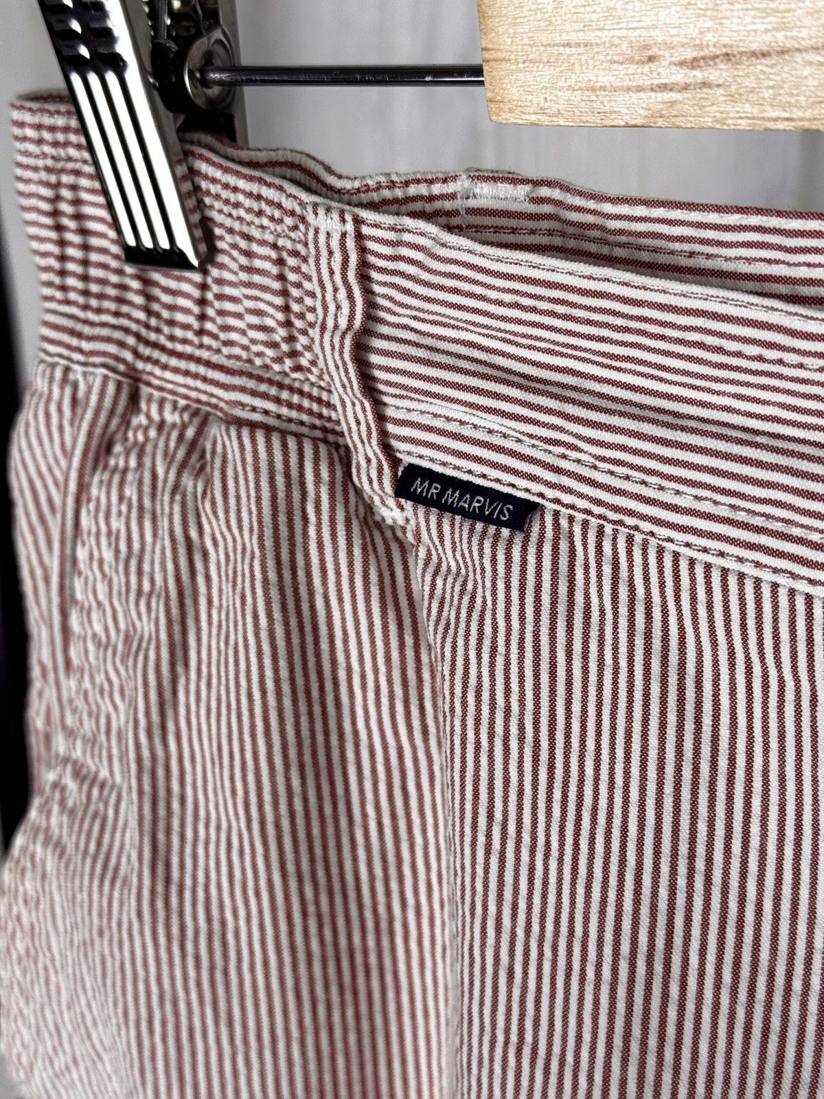 Other Mr. Marvis red striped The Decks cotton shorts size M Size US 32 / EU 48 - 4 Thumbnail