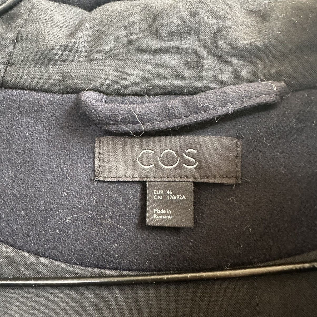 Cos COS Wool/Cashmere Regular Fit Hooded Coat Size US S / EU 44-46 / 1 - 9 Thumbnail